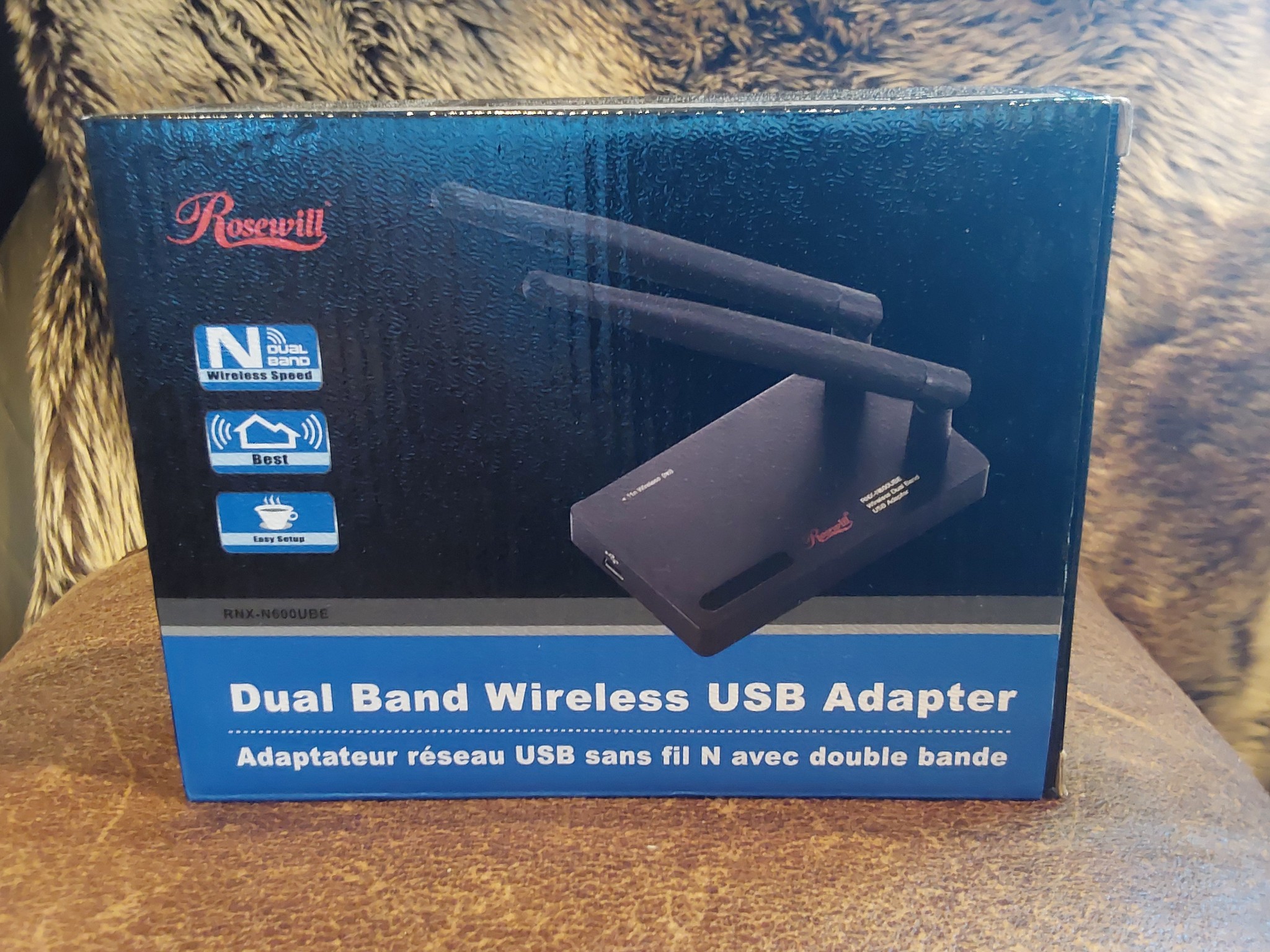 Rosewill RNX-N600UBE Dual-Band WiFi USB WIRELESS ADAPTER