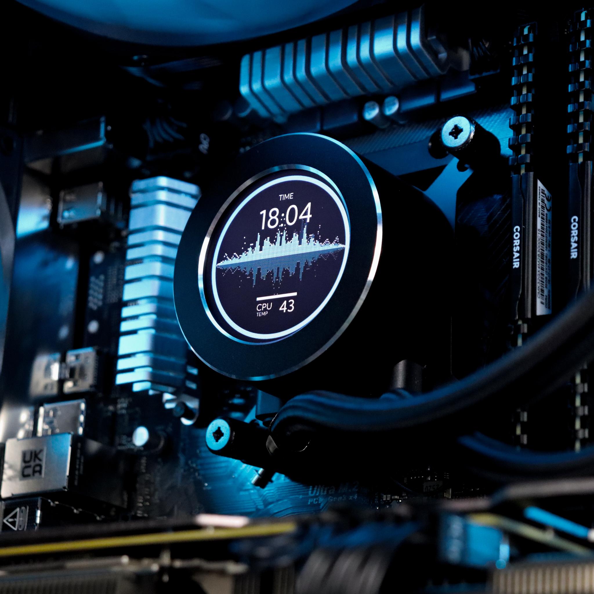⚜️♟️Obsidian Void - 1440P Gaming PC | RTX 3080, Ryzen 9 3900X, 32GB RAM, 1TB NVMe SSD | ♟️⚜️
