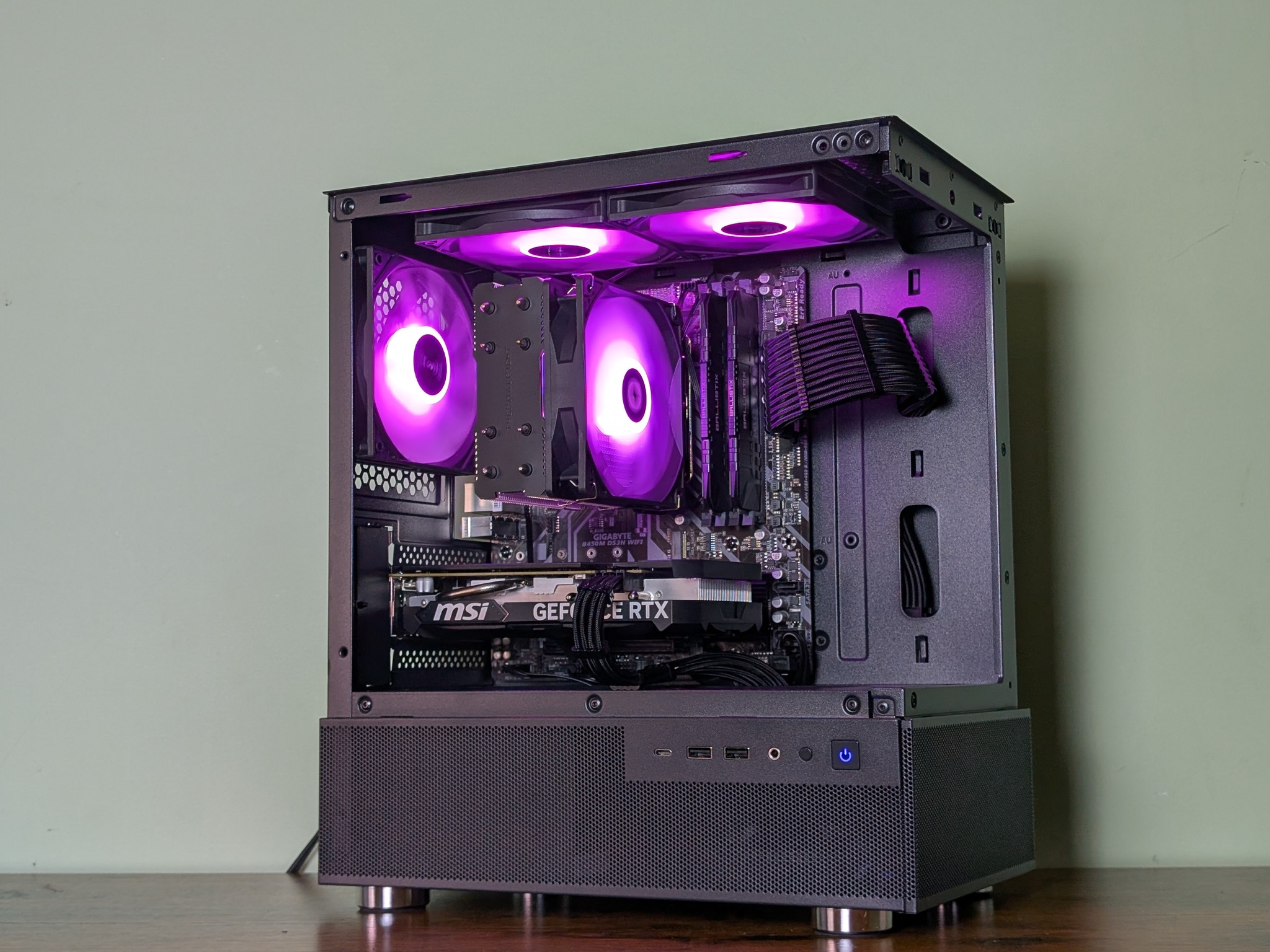 1440P Gaming PC | RTX 4060 | Ryzen 5 5500 | 16GB DDR4 | 1TB SSD | Free Ship!