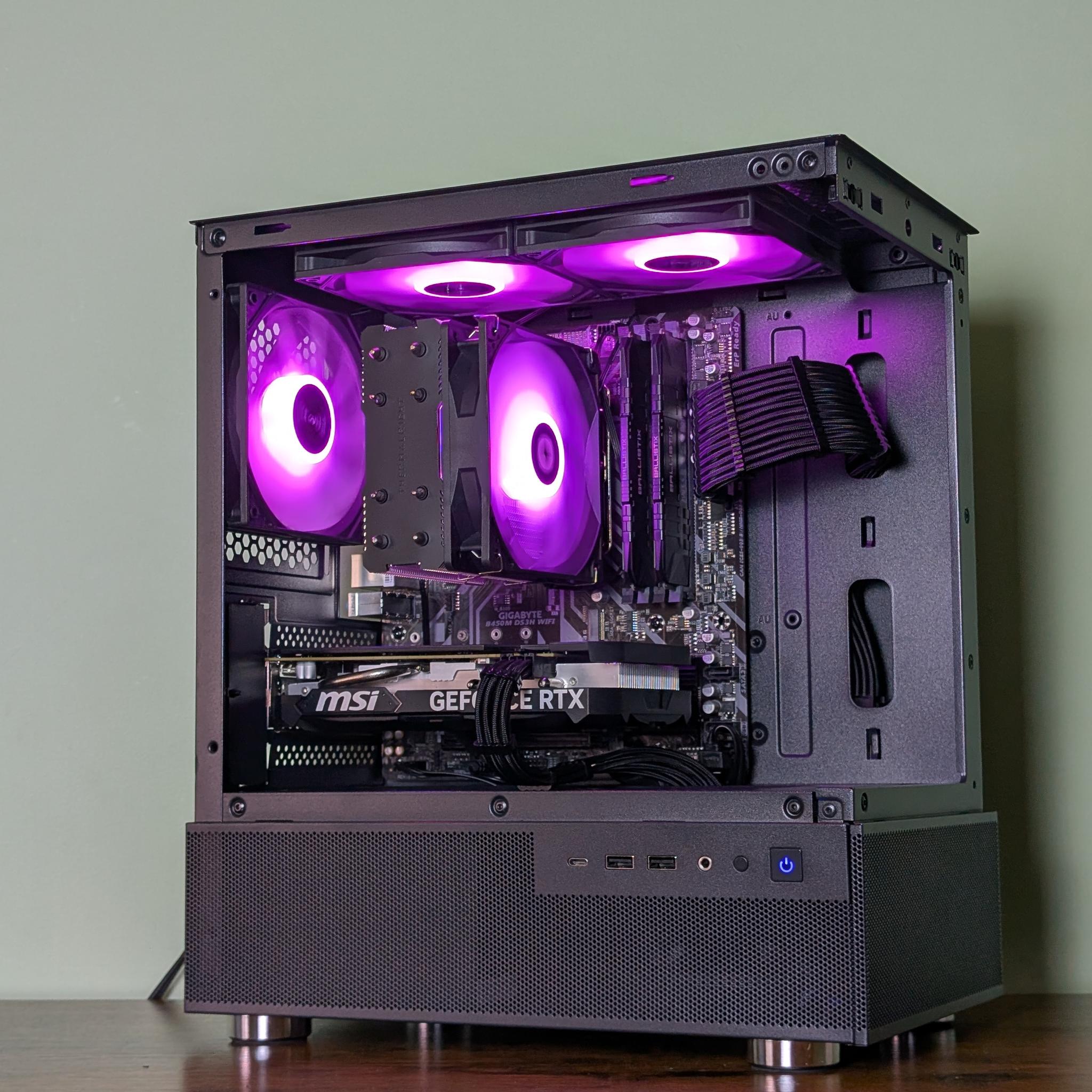1440P Gaming PC | RTX 4060 | Ryzen 5 5500 | 16GB DDR4 | 1TB SSD | Free Ship!