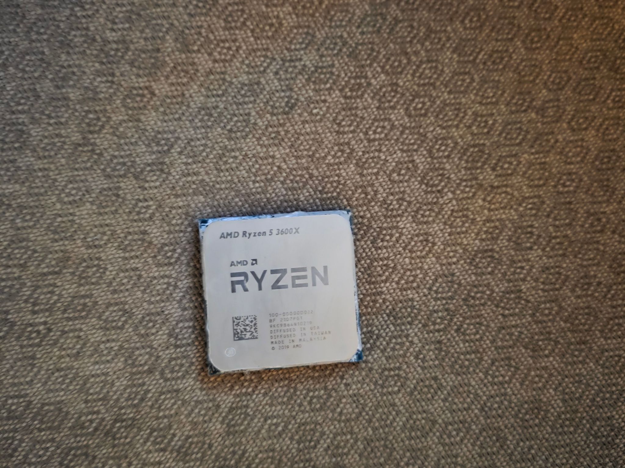 Used AMD Ryzen 5 3600x