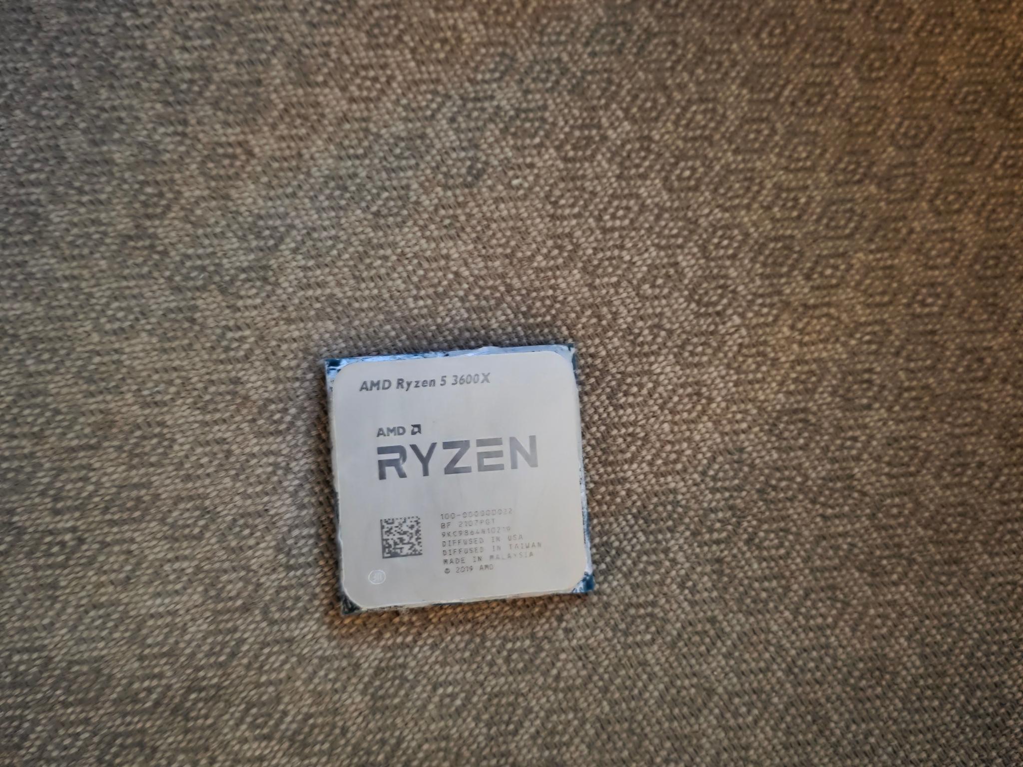 Used AMD Ryzen 5 3600x