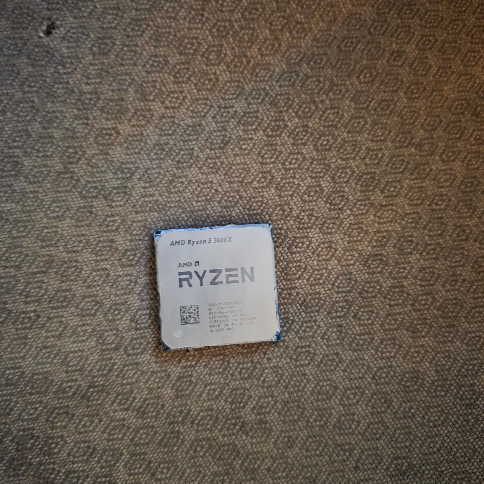 Used AMD Ryzen 5 3600x