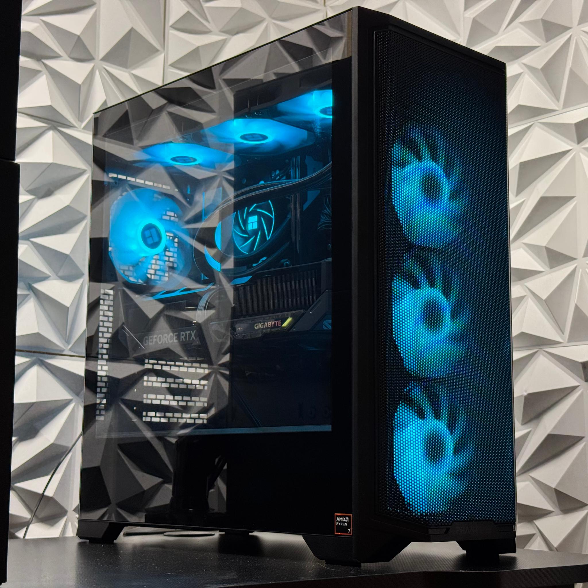 RTX 5070 Ti / Ryzen 7 9800X3D / 32GB DDR5 / 2TB SSD / Gaming pc / Streaming / Ai / Video editing