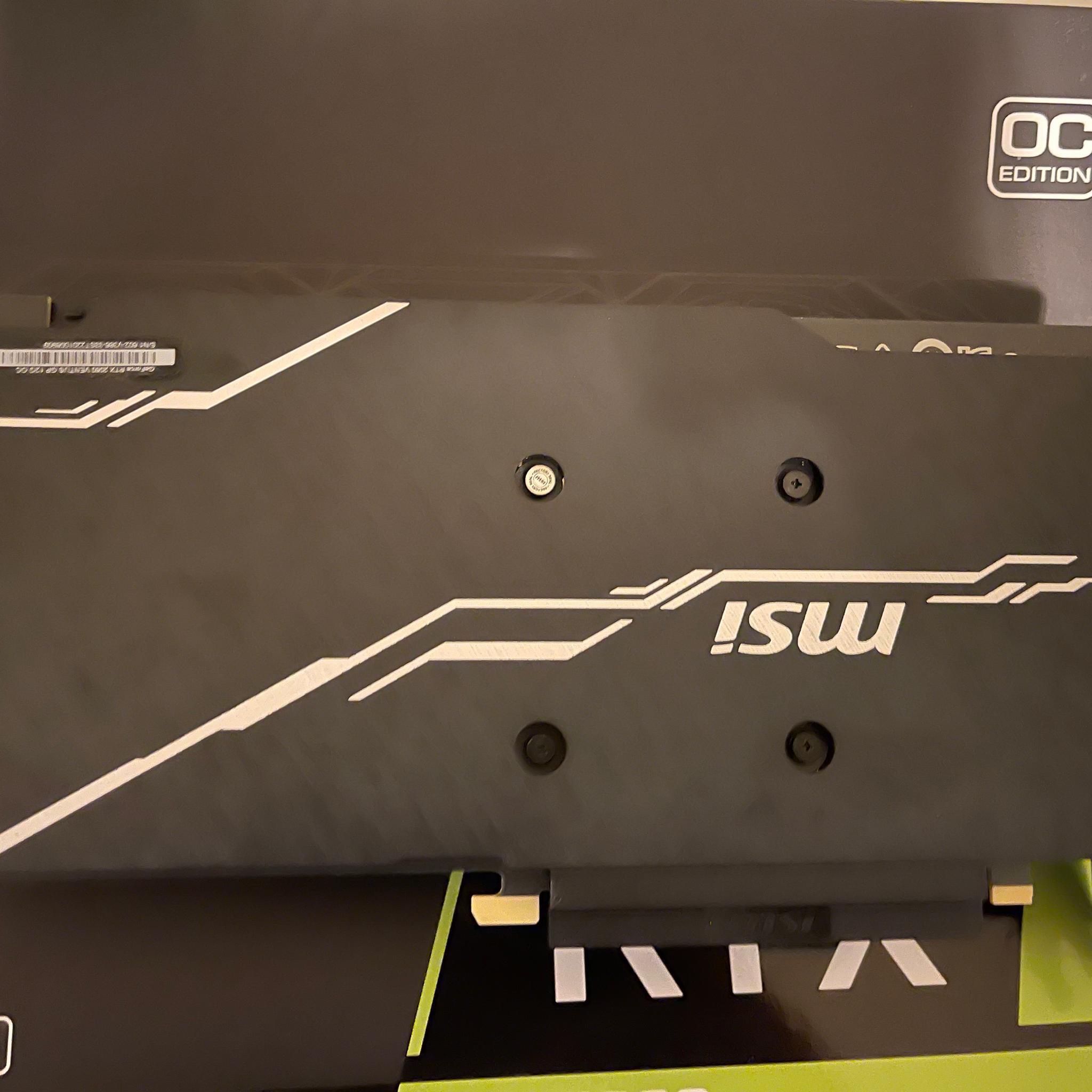 MSI Ventus RTX 2060 12gb OC