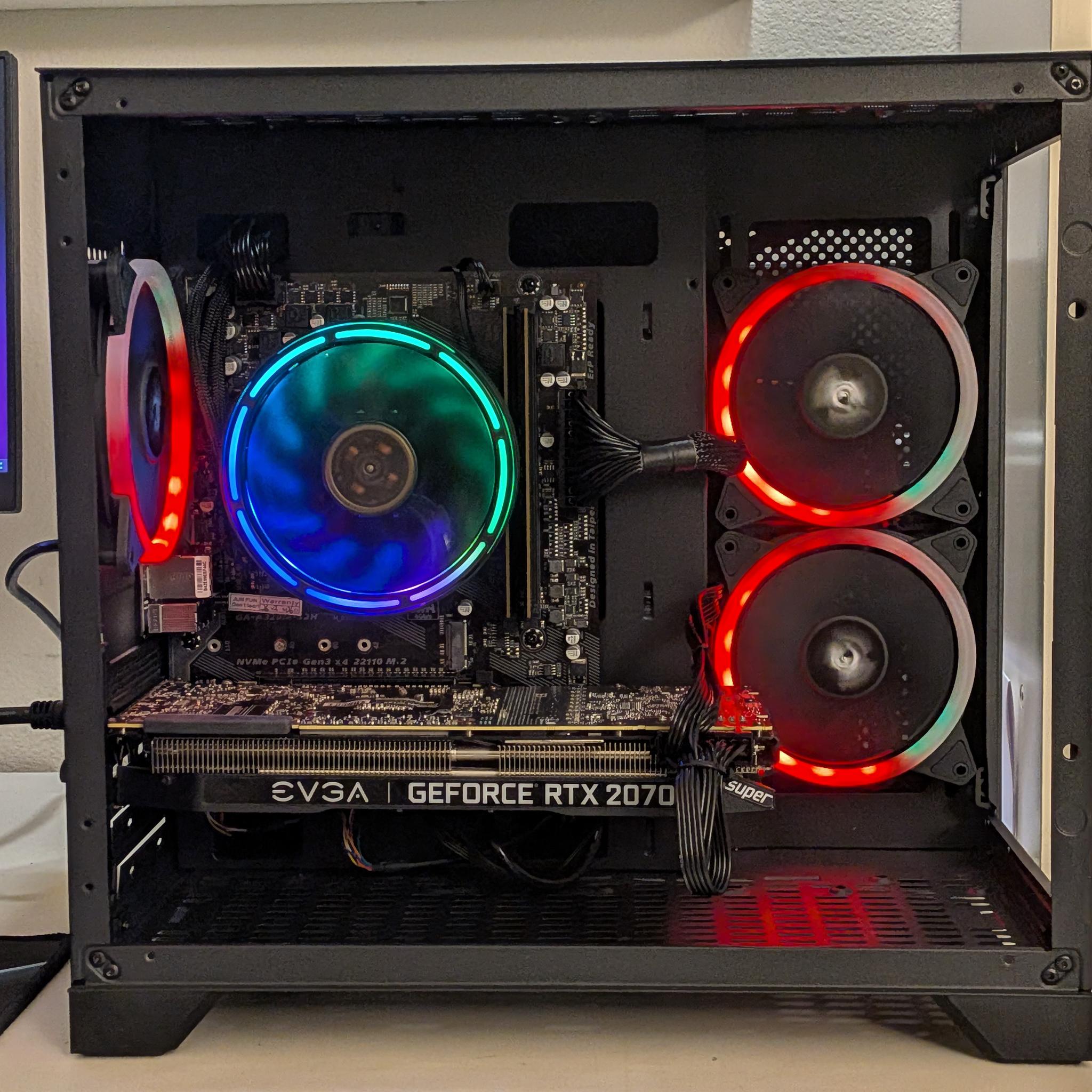 ⚡ Flash Sale! Gaming PC | GeForce RTX 2070 Super | Ryzen 4100 | 16GB RAM | 512GB SSD | WIFI | WIN 11