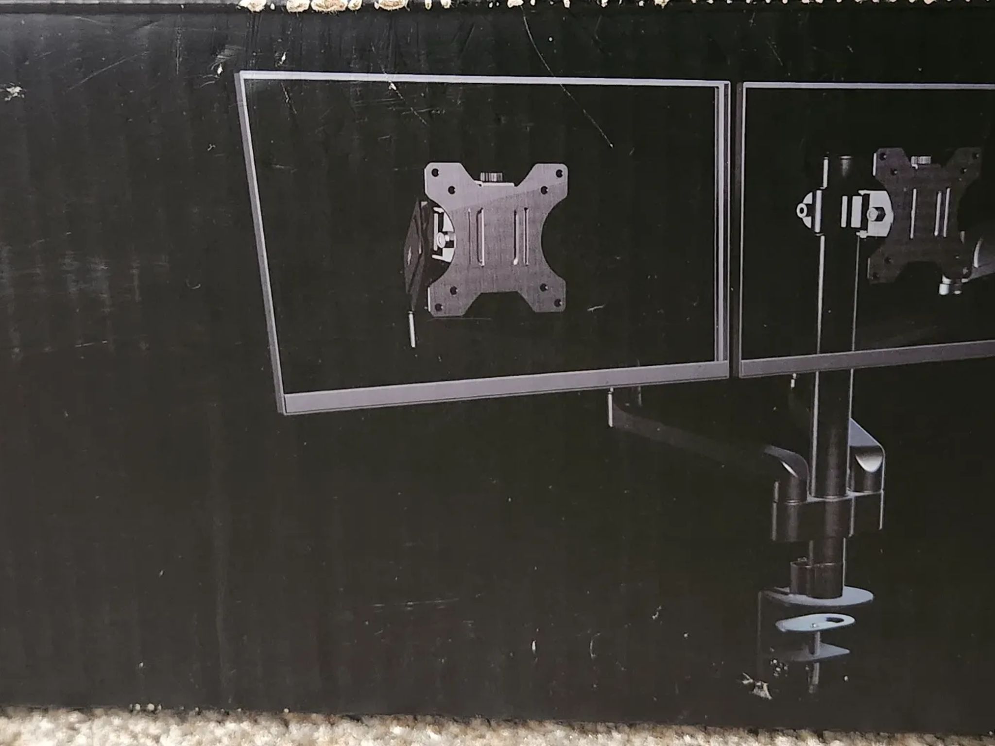 EVEO Triple Arm Monitor Mount