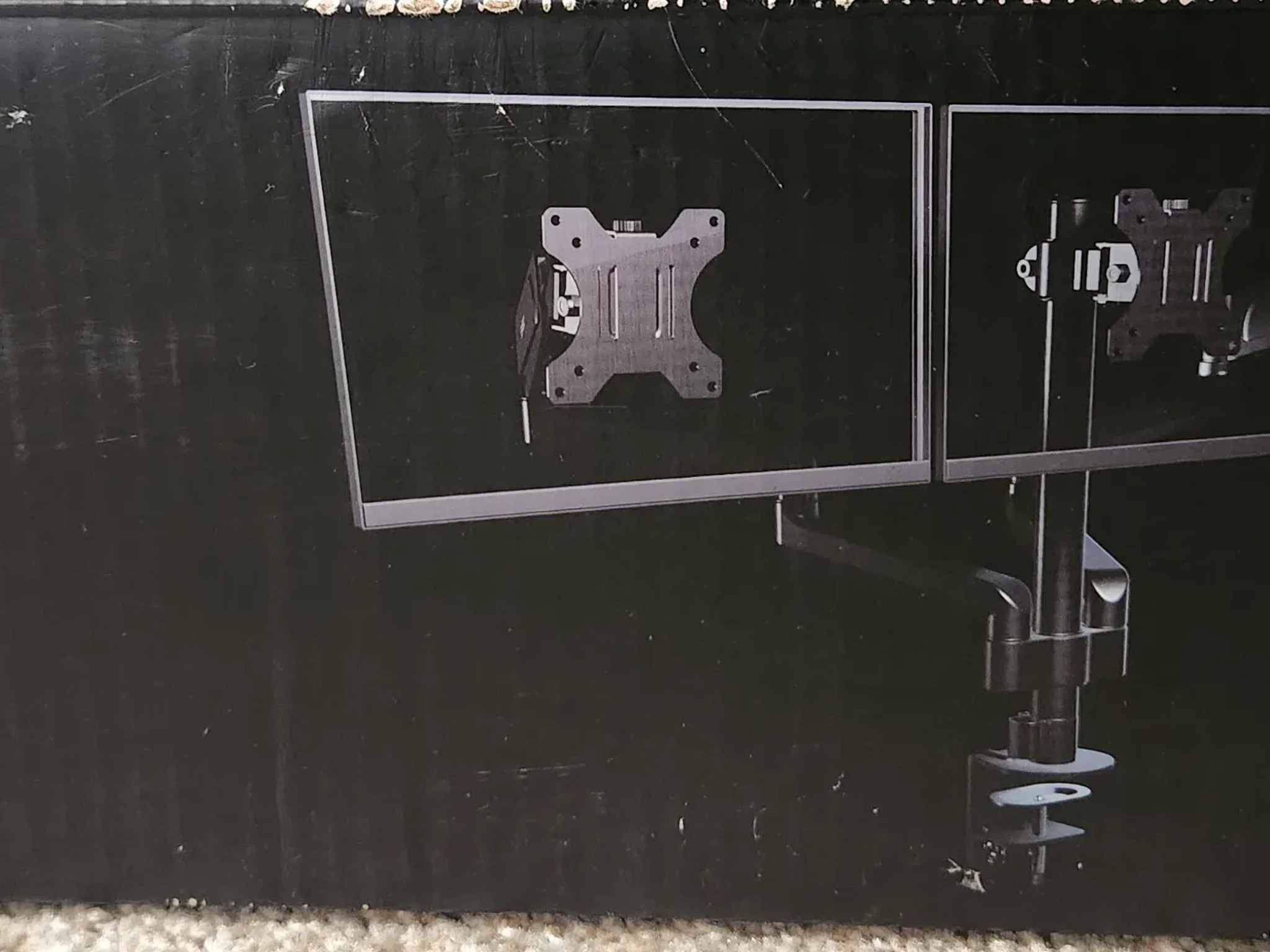 EVEO Triple Arm Monitor Mount