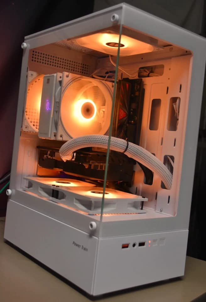 Gaming PC RYZEN 5 5500 ram 16GB GPU RX 6600M8gb Storager 512 Gb nvme 500 HHD