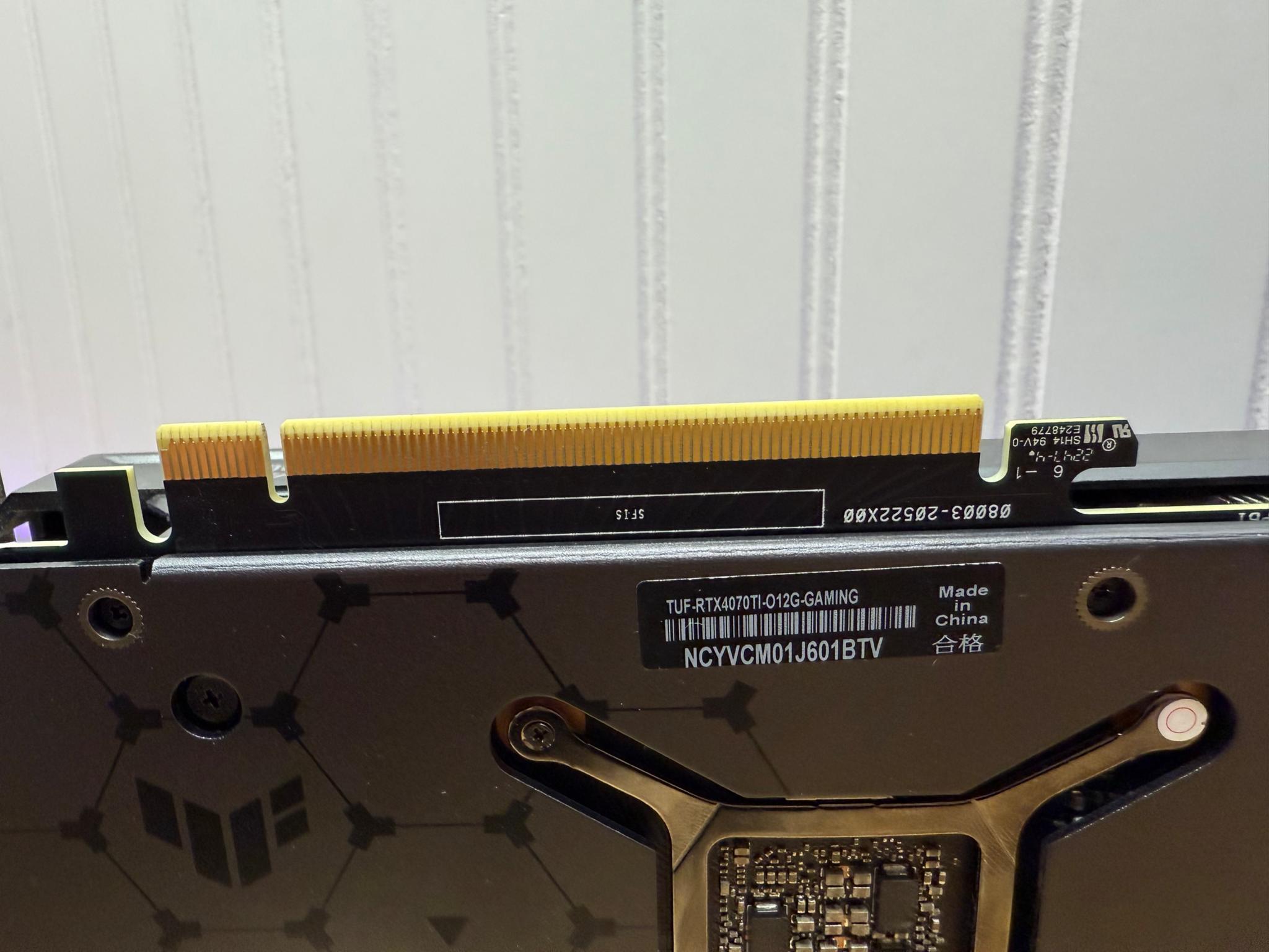 4070ti pulled for a customer PC that was upgraded