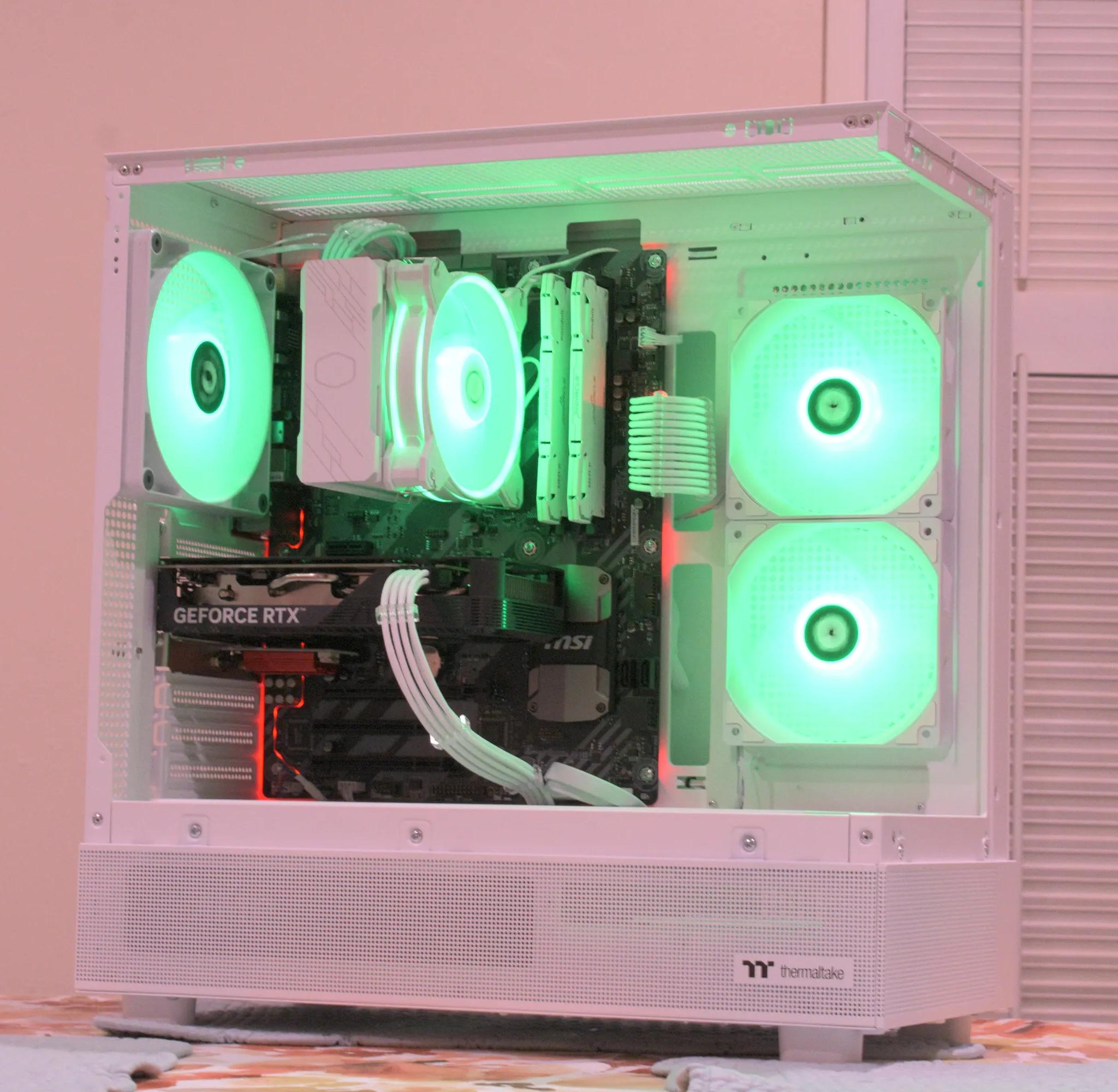 1080p Ryzen 5 5600 RTX 4060 8GB Gaming PC | 16GB DDR4 | 1TB NVME SSD | RGB | Wifi | 1080p Gaming