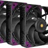 Super Flower MEGACOOL 140mm fan, Triple-Pack, 12-pole motor, PWM, Computer Case Fan, 30mm Depth