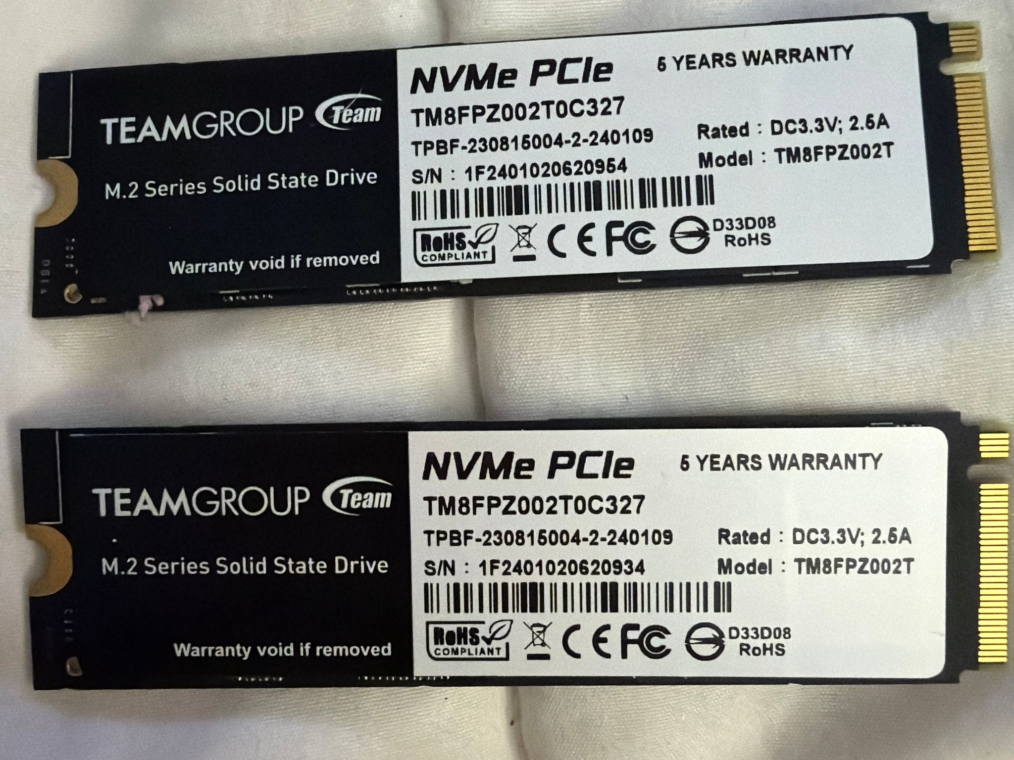 1 X 🔥 2TB T-Force CARDEA A440 Gen4 NVMe SSD – 7,000MB/s – 100% HEALTH 🔥