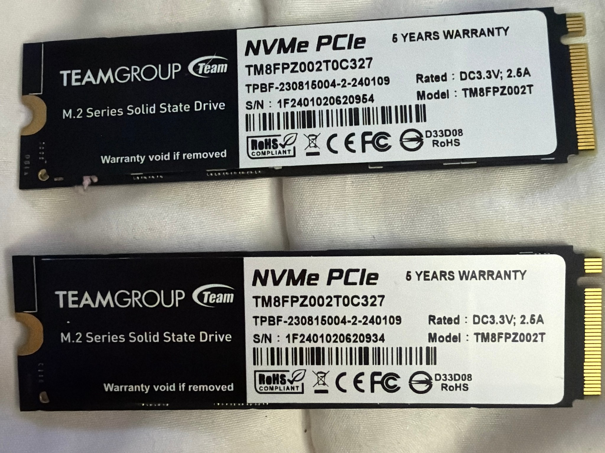 1 X 🔥 2TB T-Force CARDEA A440 Gen4 NVMe SSD – 7,000MB/s – 100% HEALTH 🔥