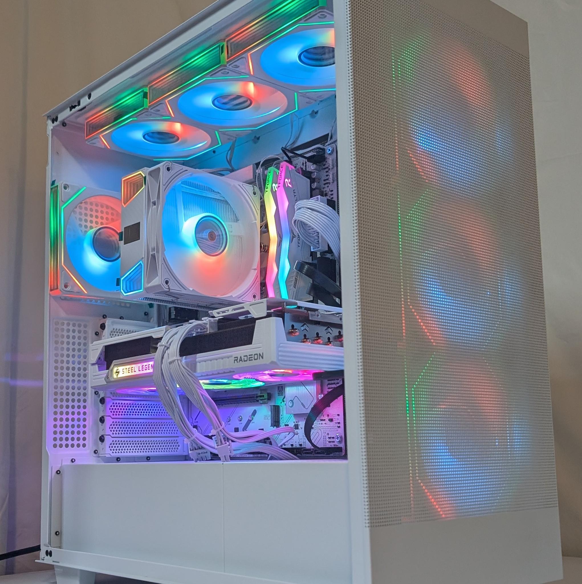 9070XT 16GB | RYZEN 5 7500F | 2TB NVME | 16GB DDR5 | 1000W