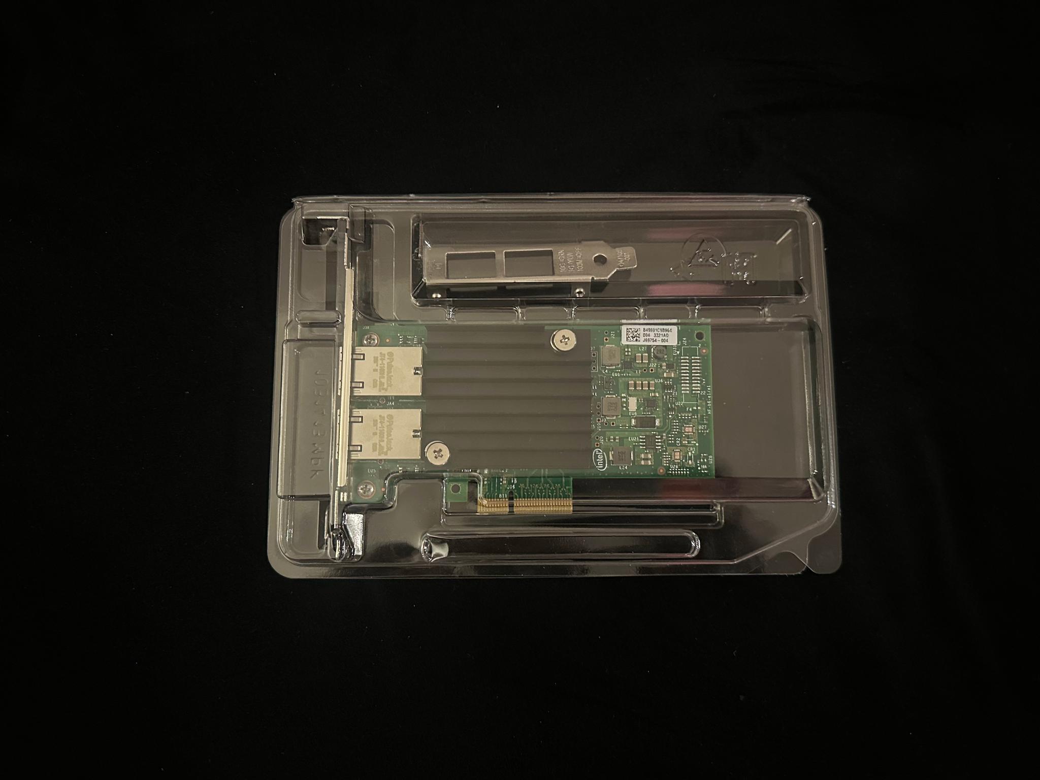 2X Intel X550-T2 Dual-Port Ethernet Converged Network Adapter
