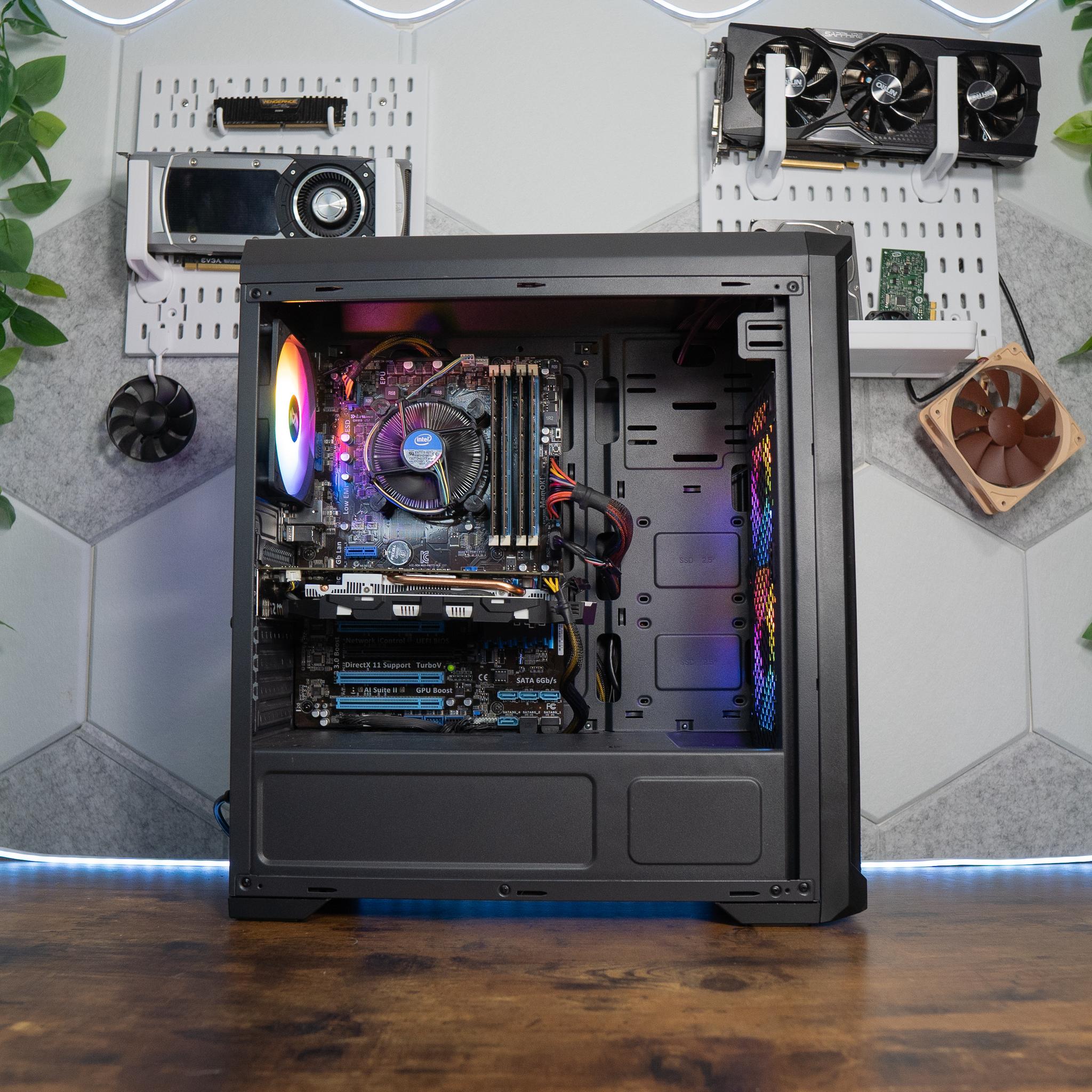 🍬🌠 BUDGET - BO6 Ready GAMING PC | MSI GTX 1060 OC | INTEL i7 3770K | 32GB RAM | 1.24TB |