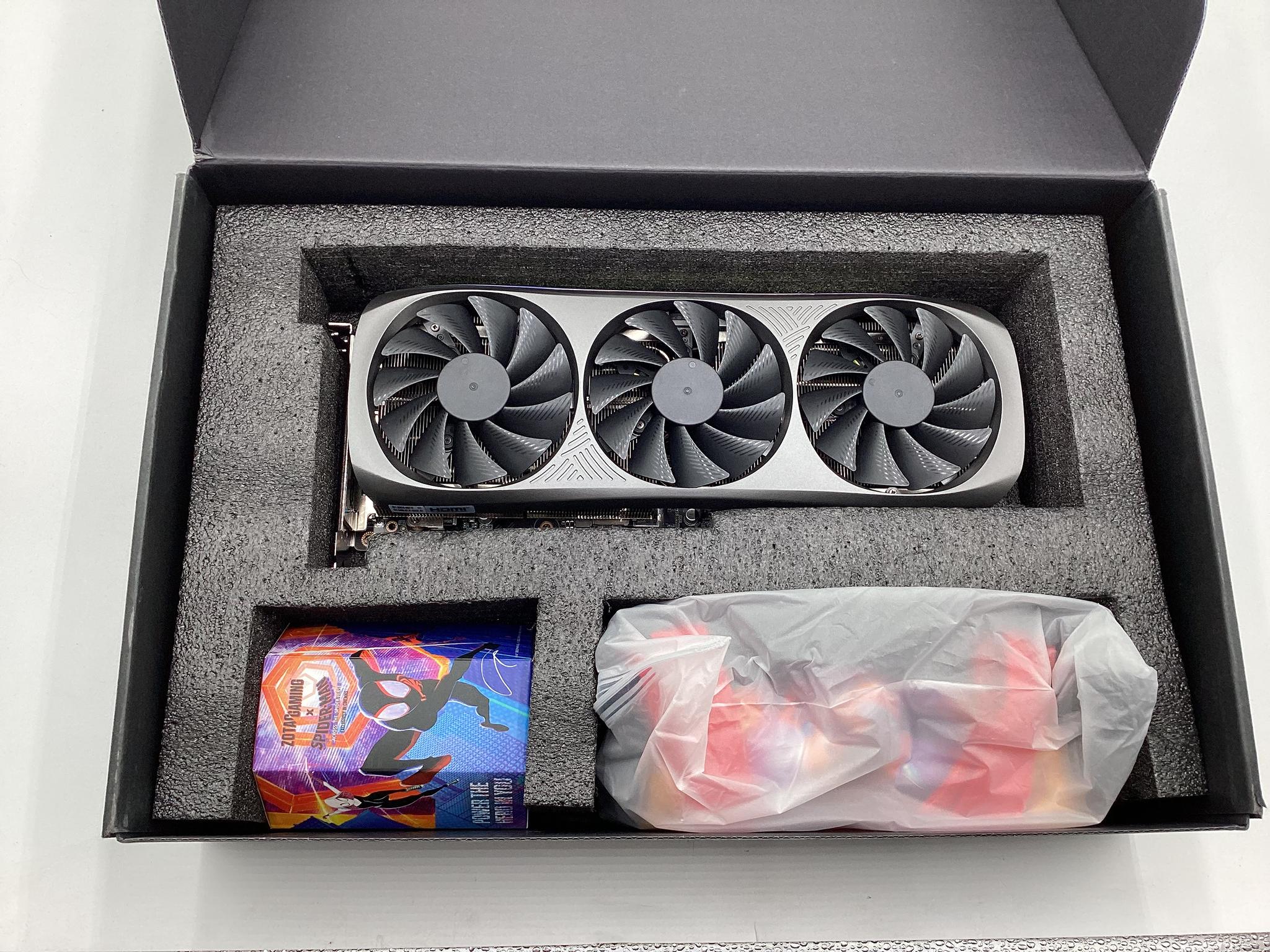 ZOTAC Gaming GeForce RTX 4070 Ti AMP AIRO Spider-Man: Across The Spider-Verse Inspired Graphics Card