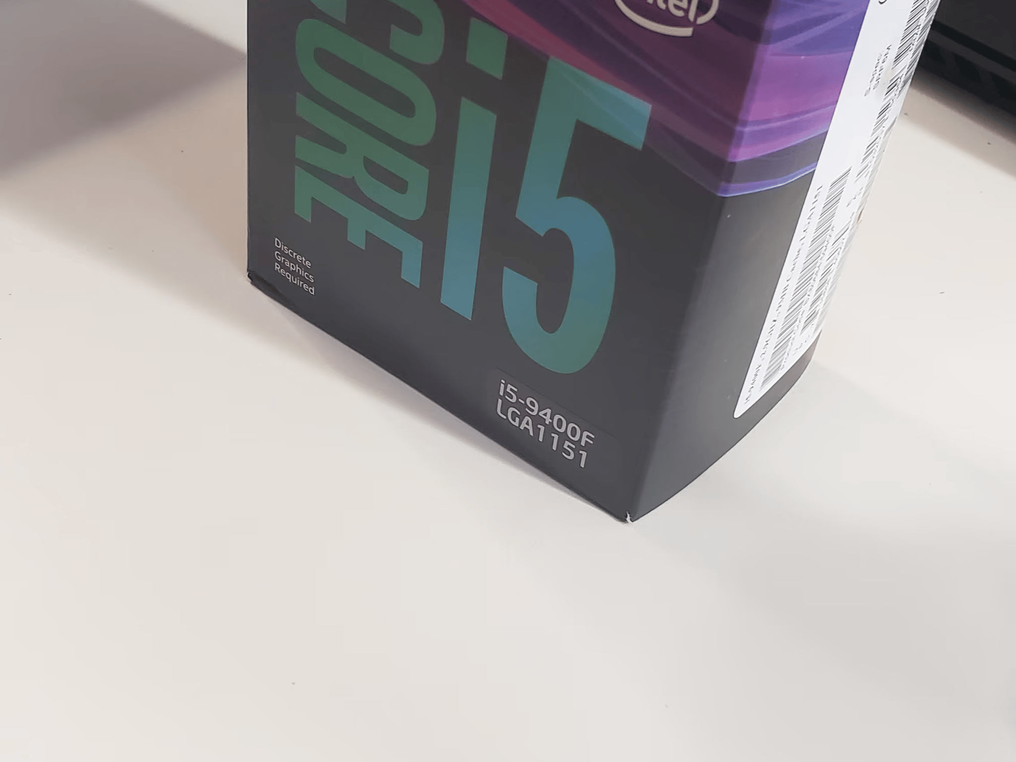 New i5-9400f with cooler