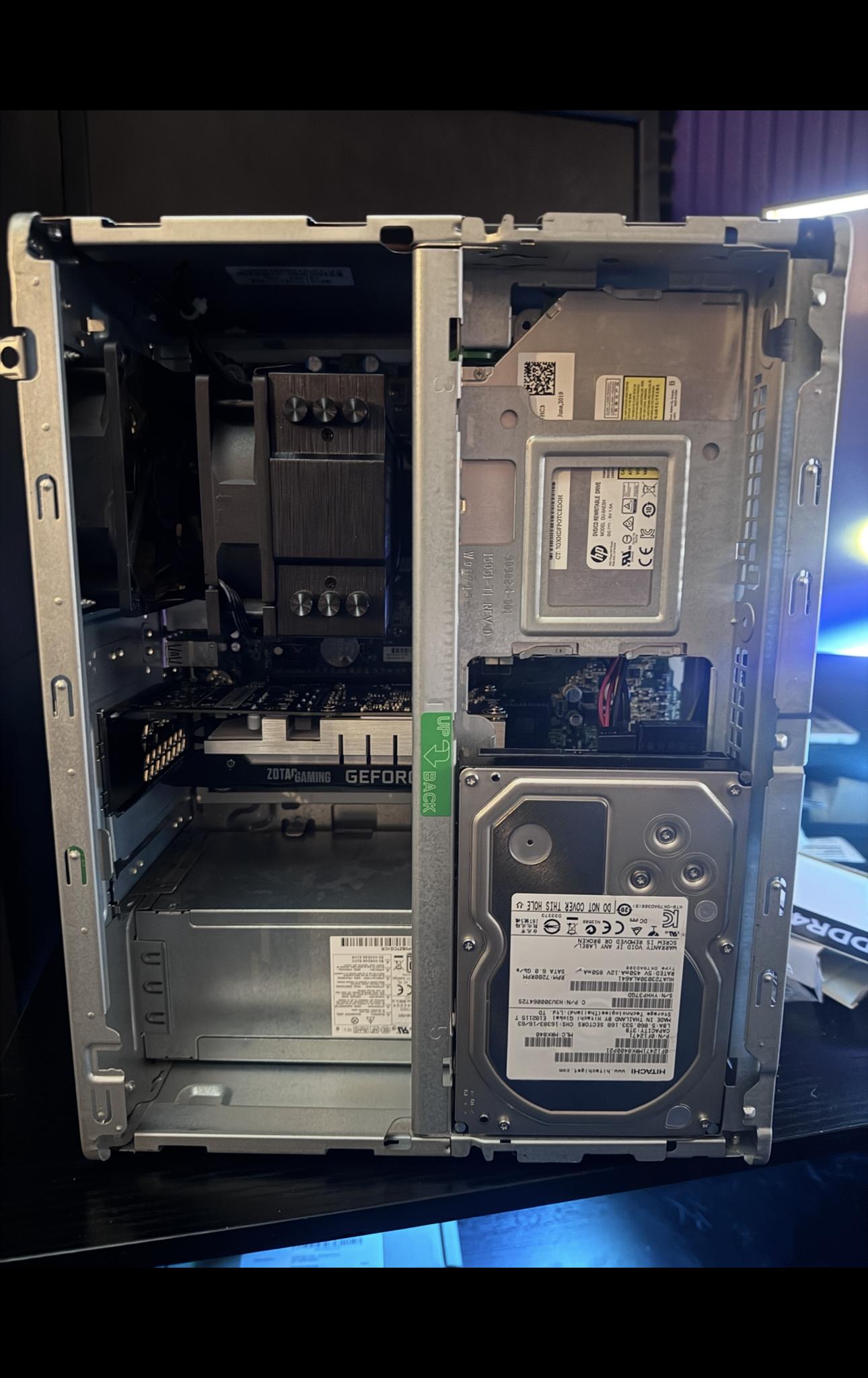 HP ProDesk i5 8500 6core RTX 3050 32gb DDR4 4TB