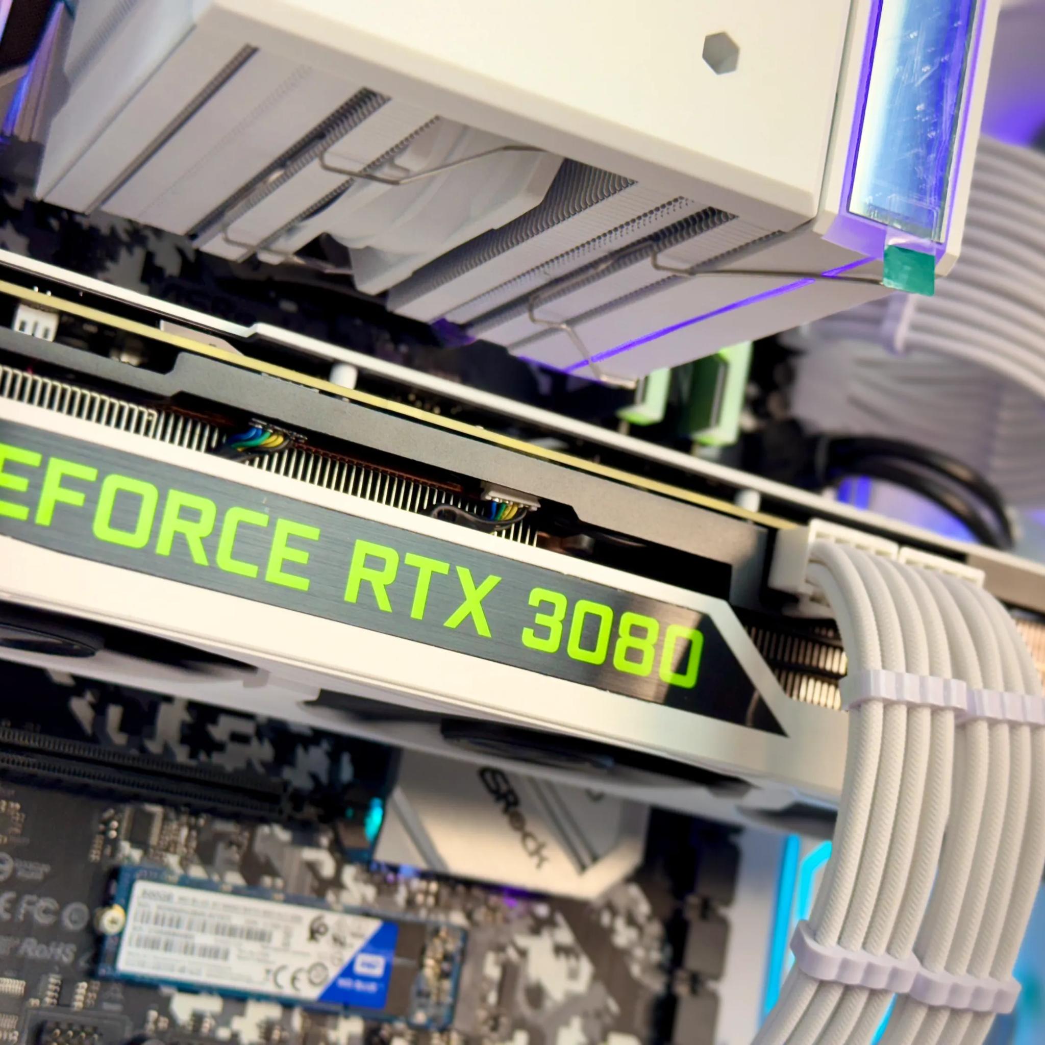 ❄️ SNOW - RTX 3080 Gaming PC ❄️