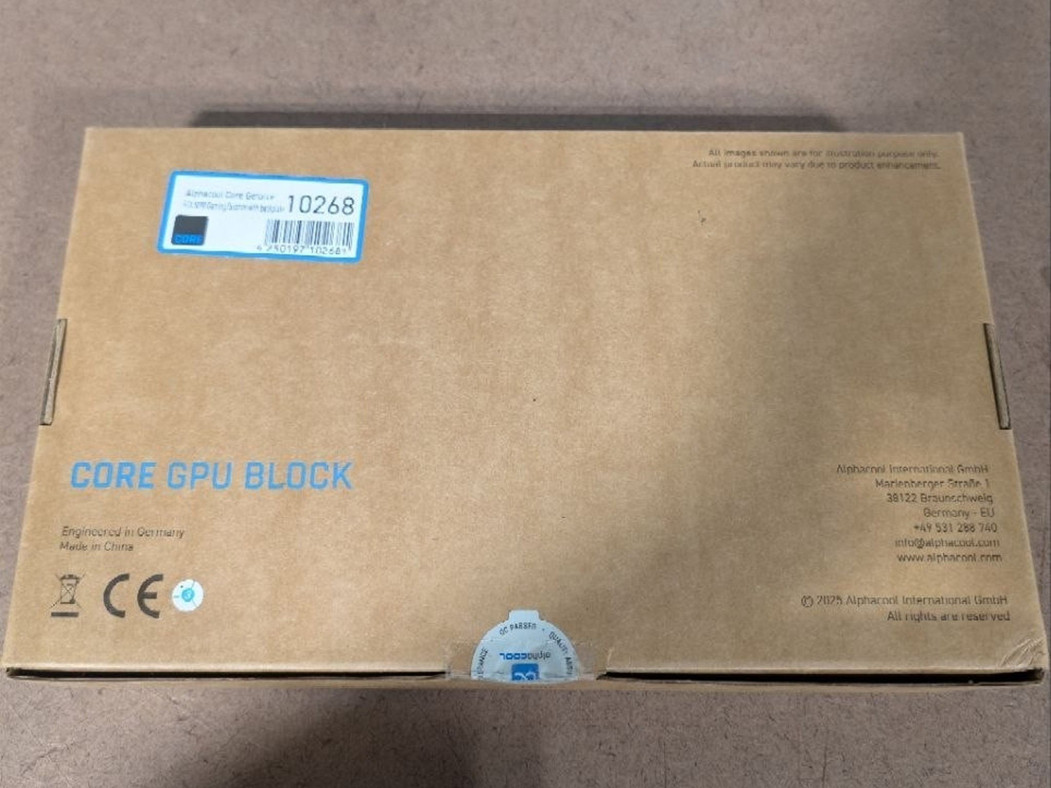 Alphacool Core Geforce RTX 5090 Suprim + Vanguard + Gaming Trio Waterblock with