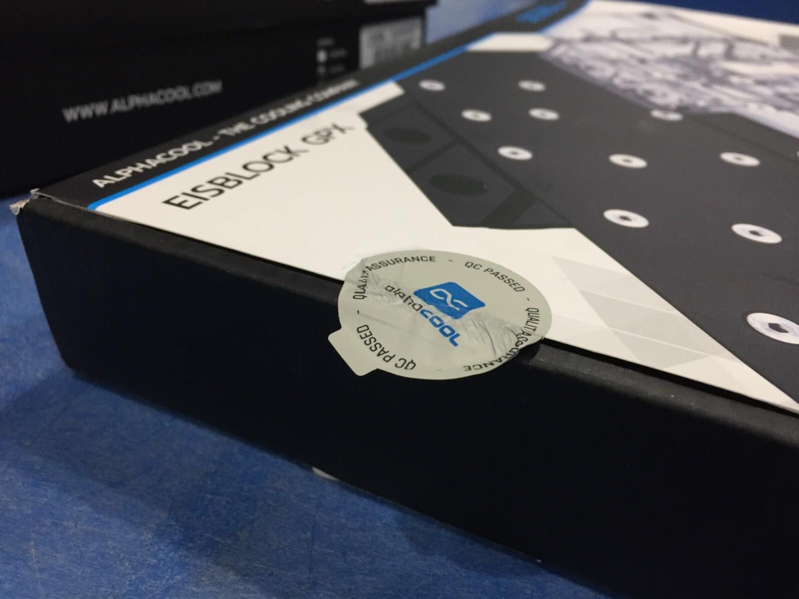 Alphacool ES RTX 4090 GPU Water Block with Backplate 13395 - Open Box