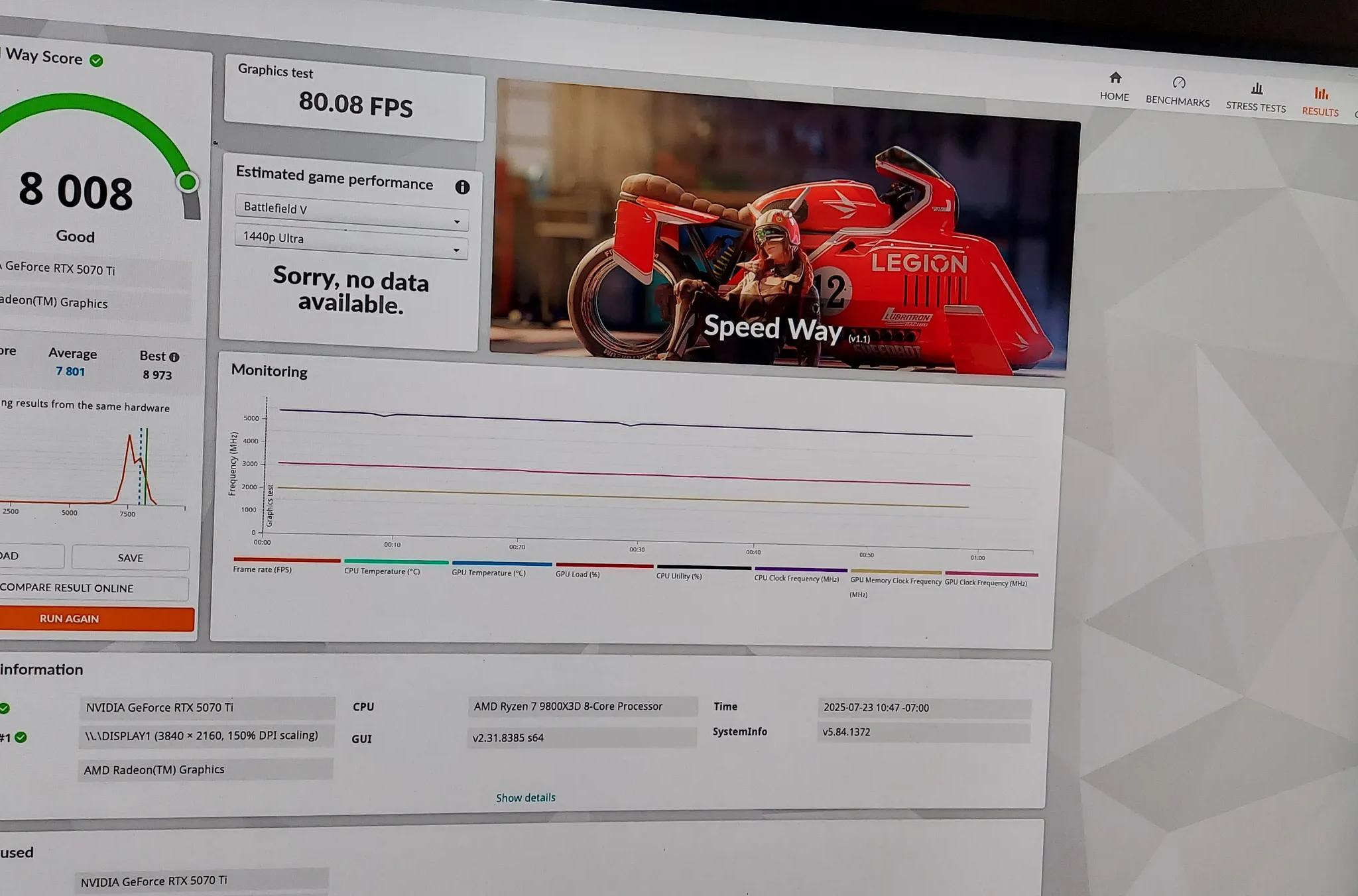 9800X3D/RTX 5070TI SUPREME GAMING