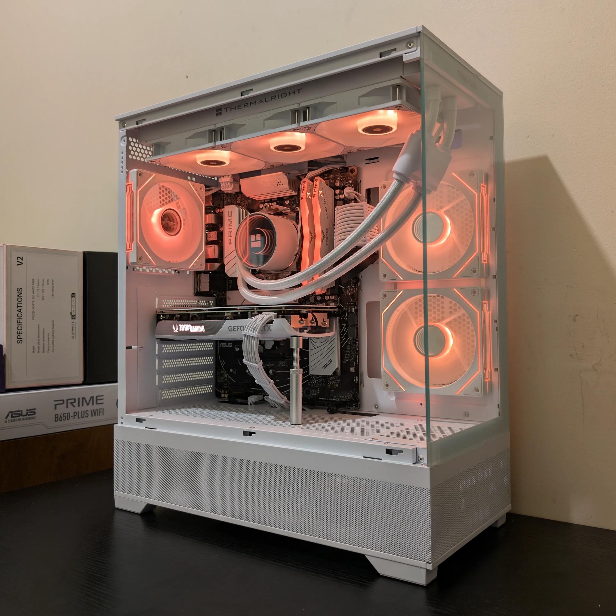 🦢4K Gaming Beast | RTX 4070 Super | Ryzen 7 7700 | 1TB SSD | 32GB RAM | WiFi 6 & Bluetooth🦢