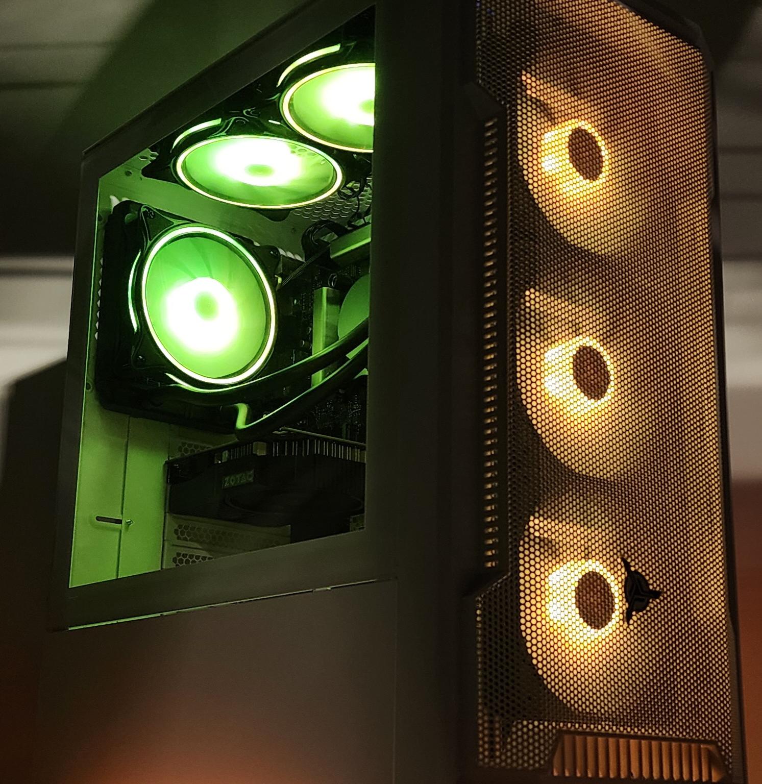 Gaming PC i3-10105F 16GB RAM 256GB SSD + 1TB HDD GTX 1050 Ti 4GB Win11 Computer