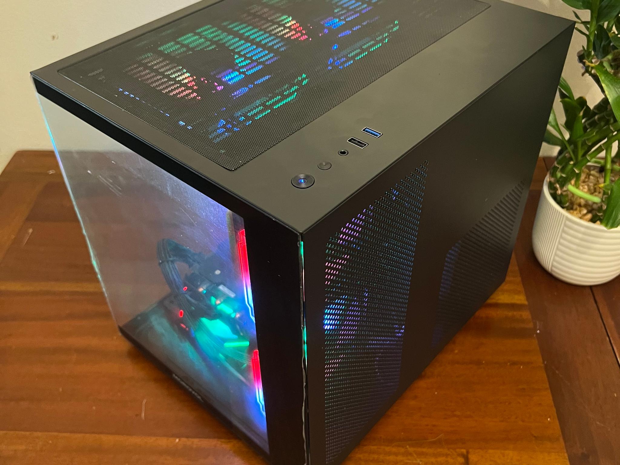 6 Core Gaming PC GTX 1080 1TB Storage 32GB RAM WIFi & BT WINDOWS 11 Pro