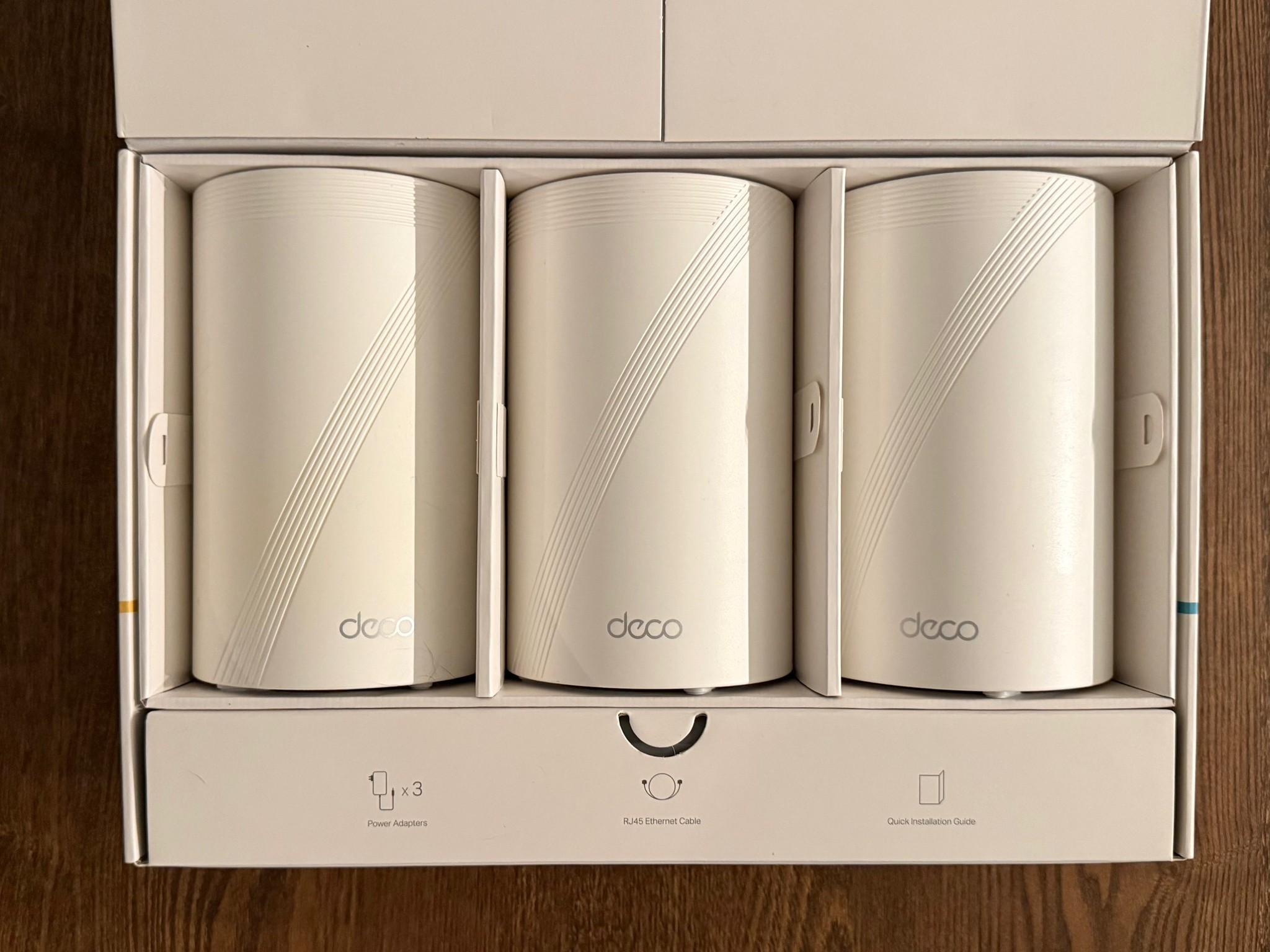 DECO Wi-Fi 7 BE11000 Tri-Band Whole Home Mesh System