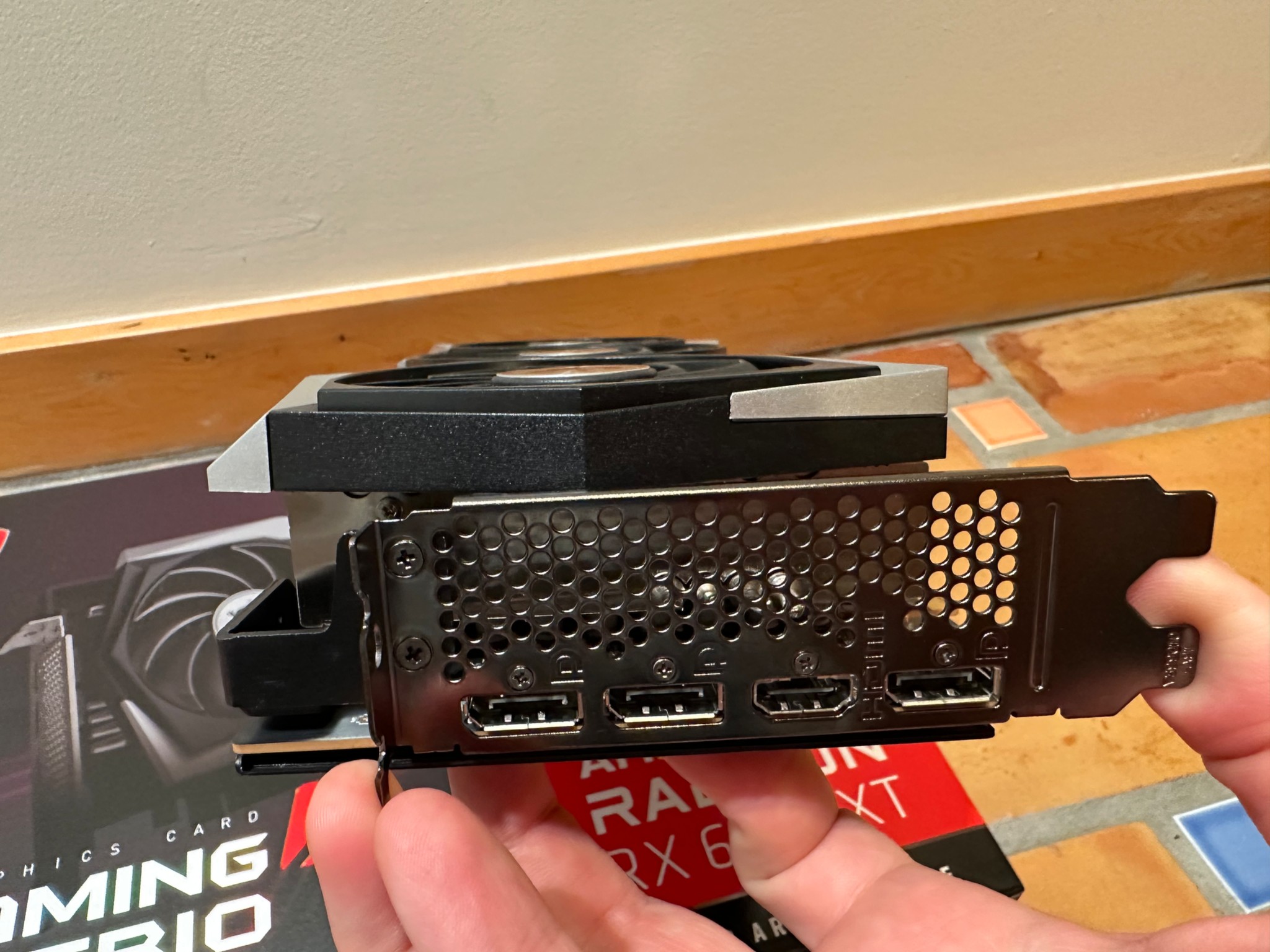 MSI RX 6750XT gaming trio X 12gb