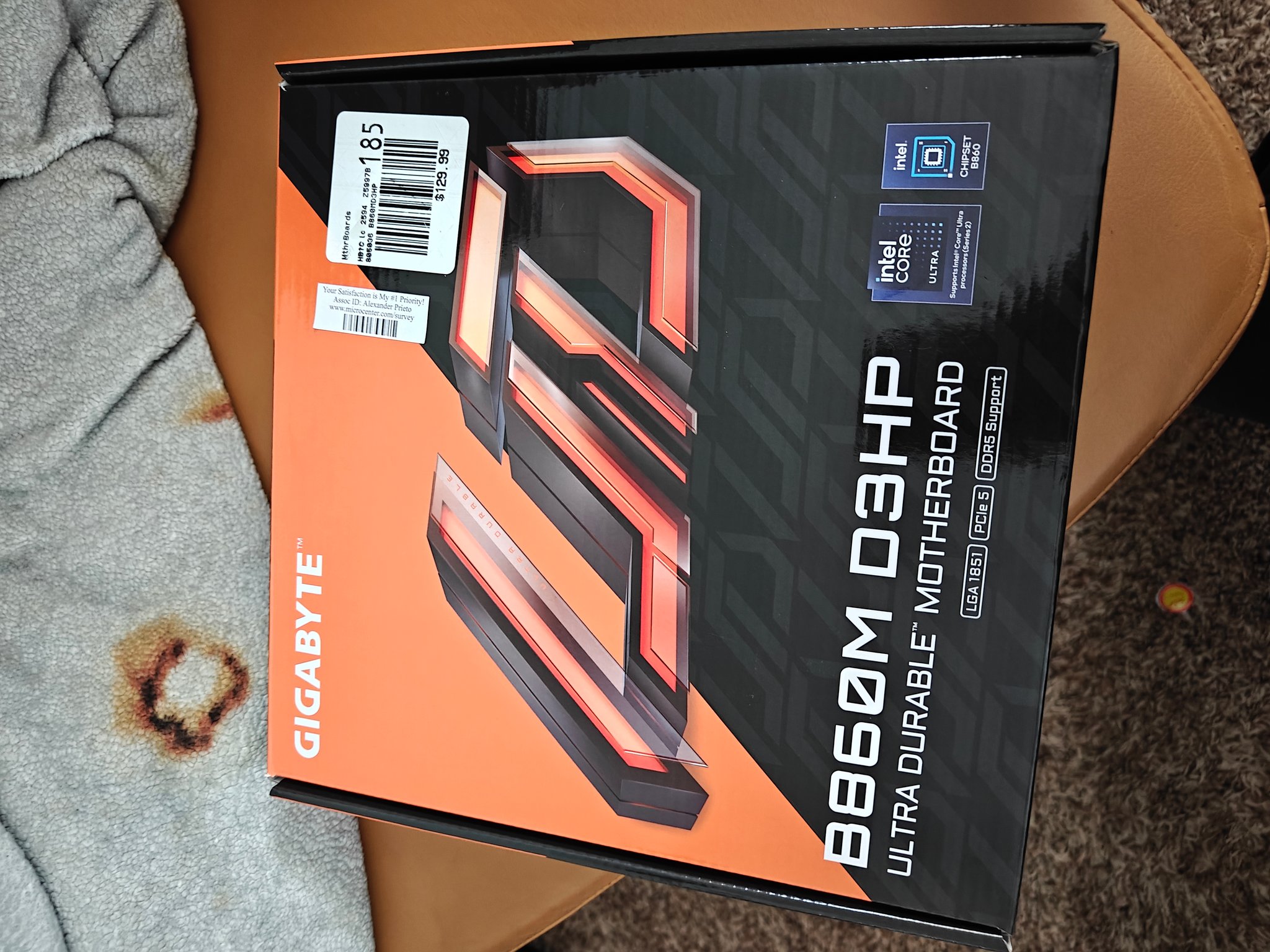 Gigabyte b860m d3hp