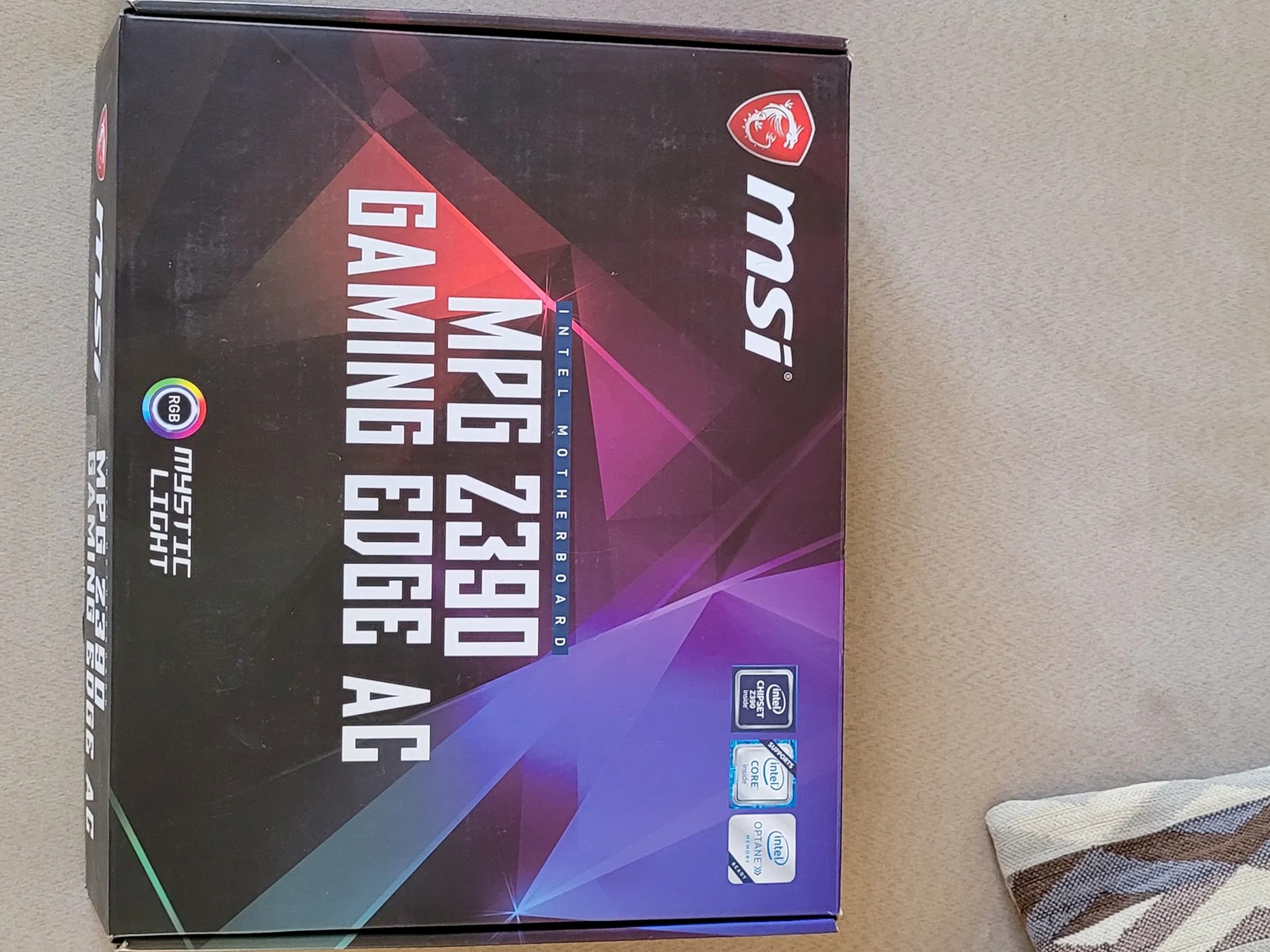 MSI MPG Z390 Gaming Edge AC ATX LGA1151 Motherboard