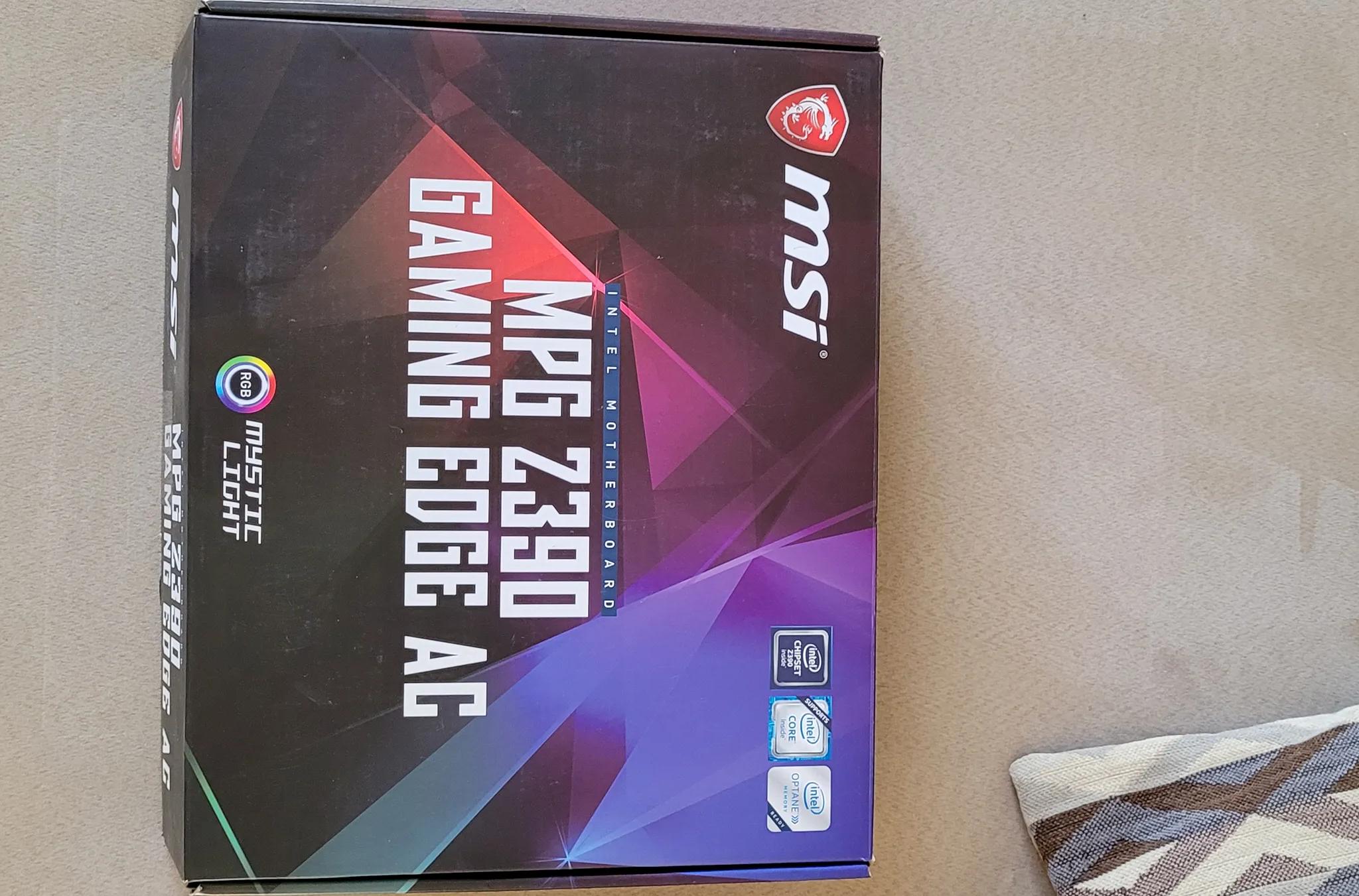 MSI MPG Z390 Gaming Edge AC ATX LGA1151 Motherboard
