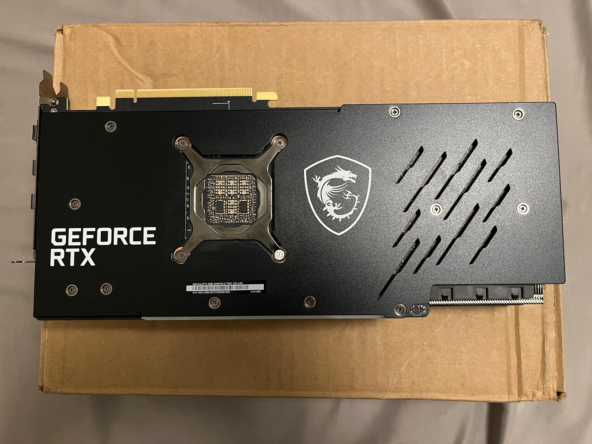 MSI Nvidia GeForce RTX 3080 12GB Gaming X Trio