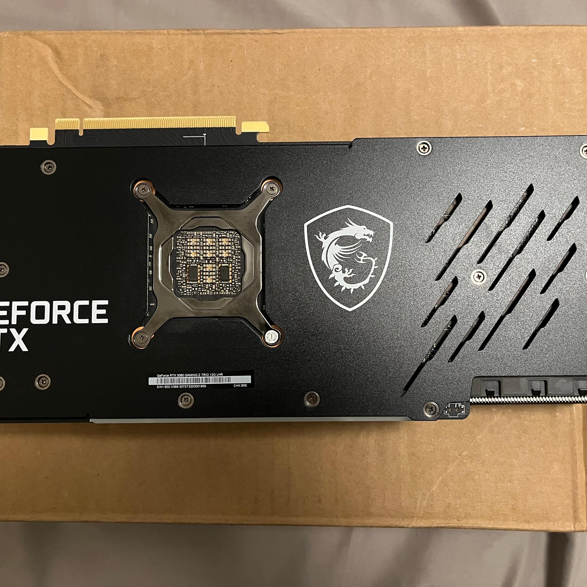 MSI Nvidia GeForce RTX 3080 12GB Gaming X Trio
