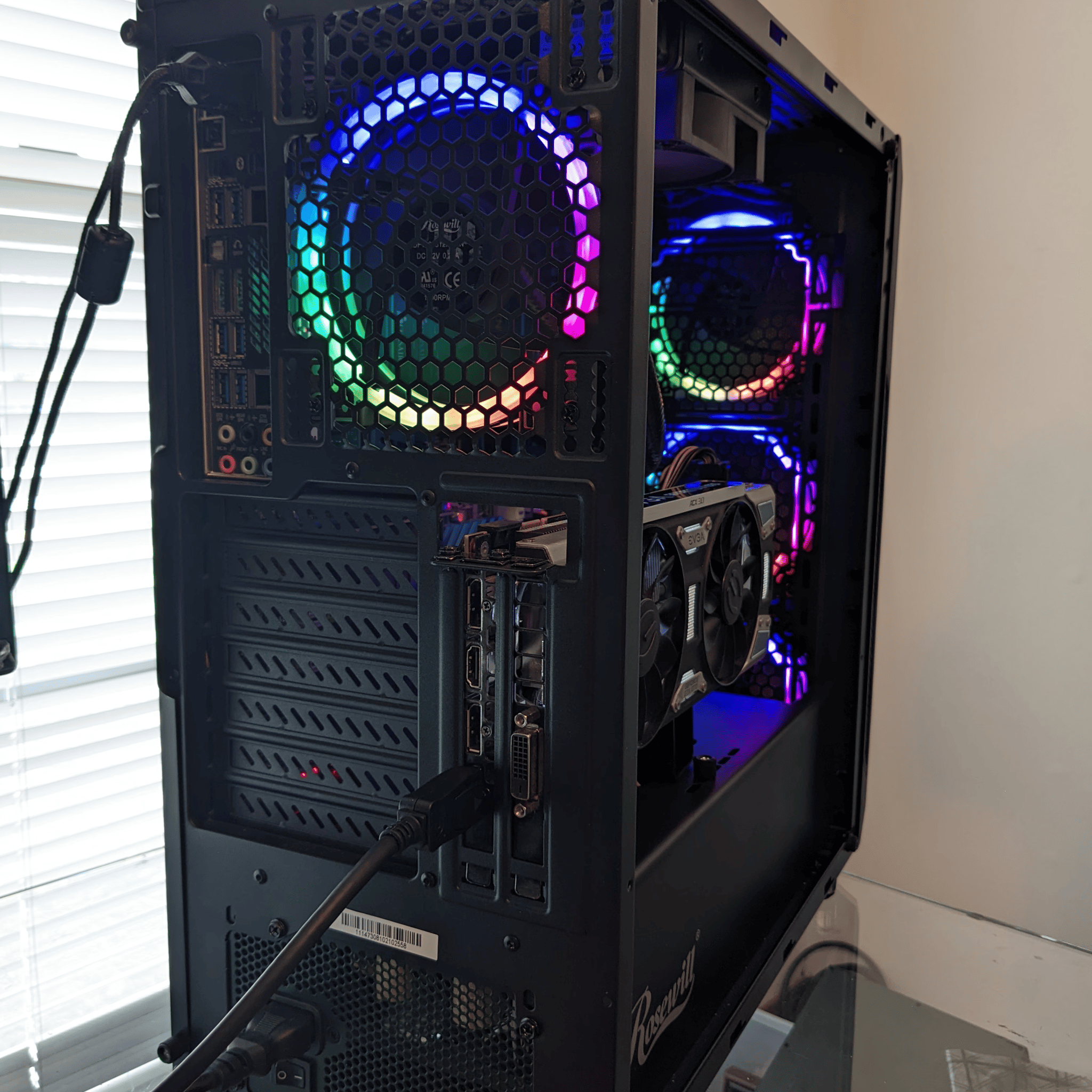 RGB High Performance PC - 32gb ram, i7 Extreme - AIO Water Cooled, w/ GTX 1070, SSD+SSHD, WiFi