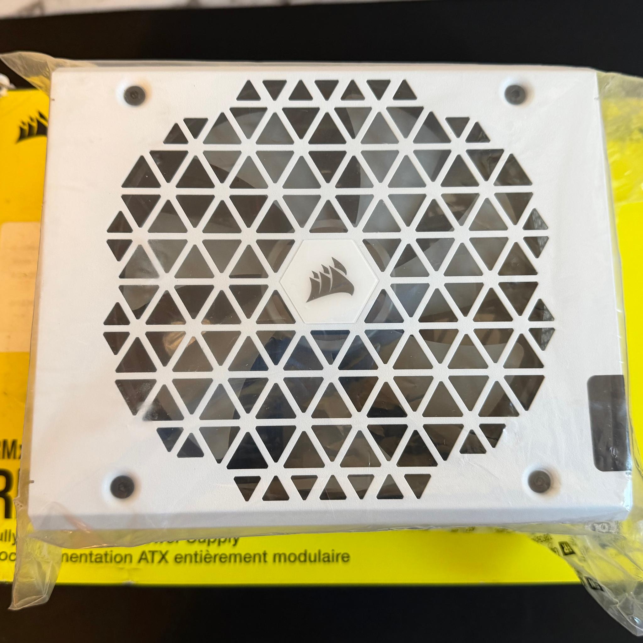 Open Box Corsair RM1000x Shift Series 1000W 80+ Gold Fully Modular PSU (White)