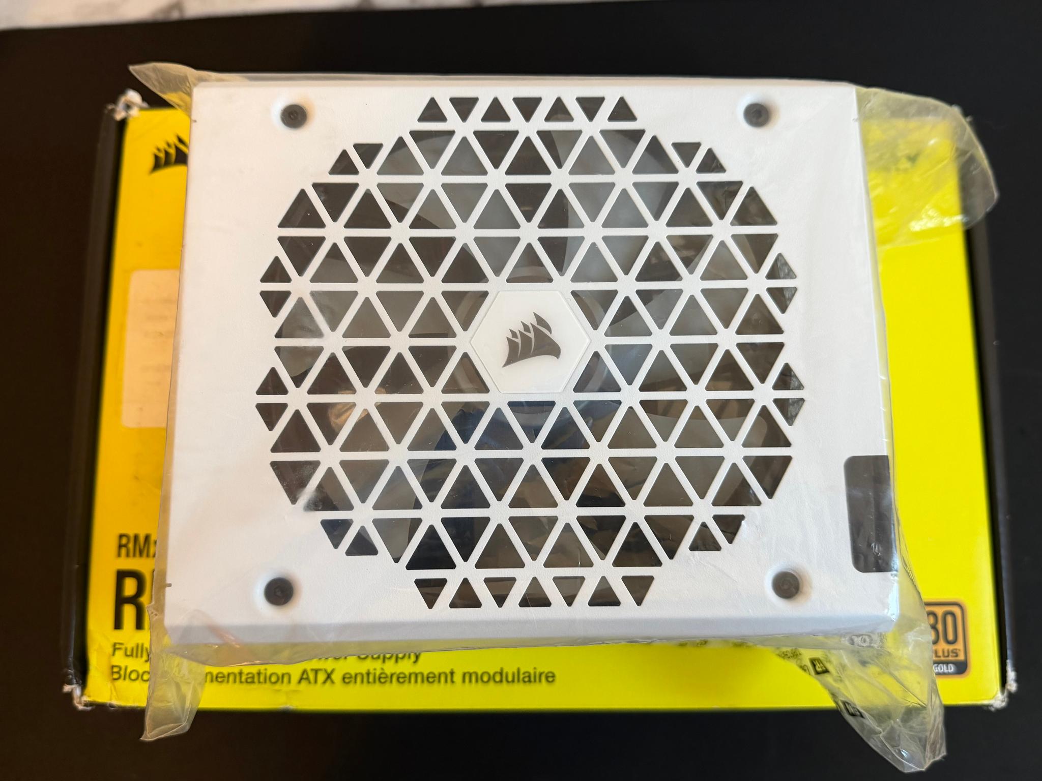 Open Box Corsair RM1000x Shift Series 1000W 80+ Gold Fully Modular PSU (White)