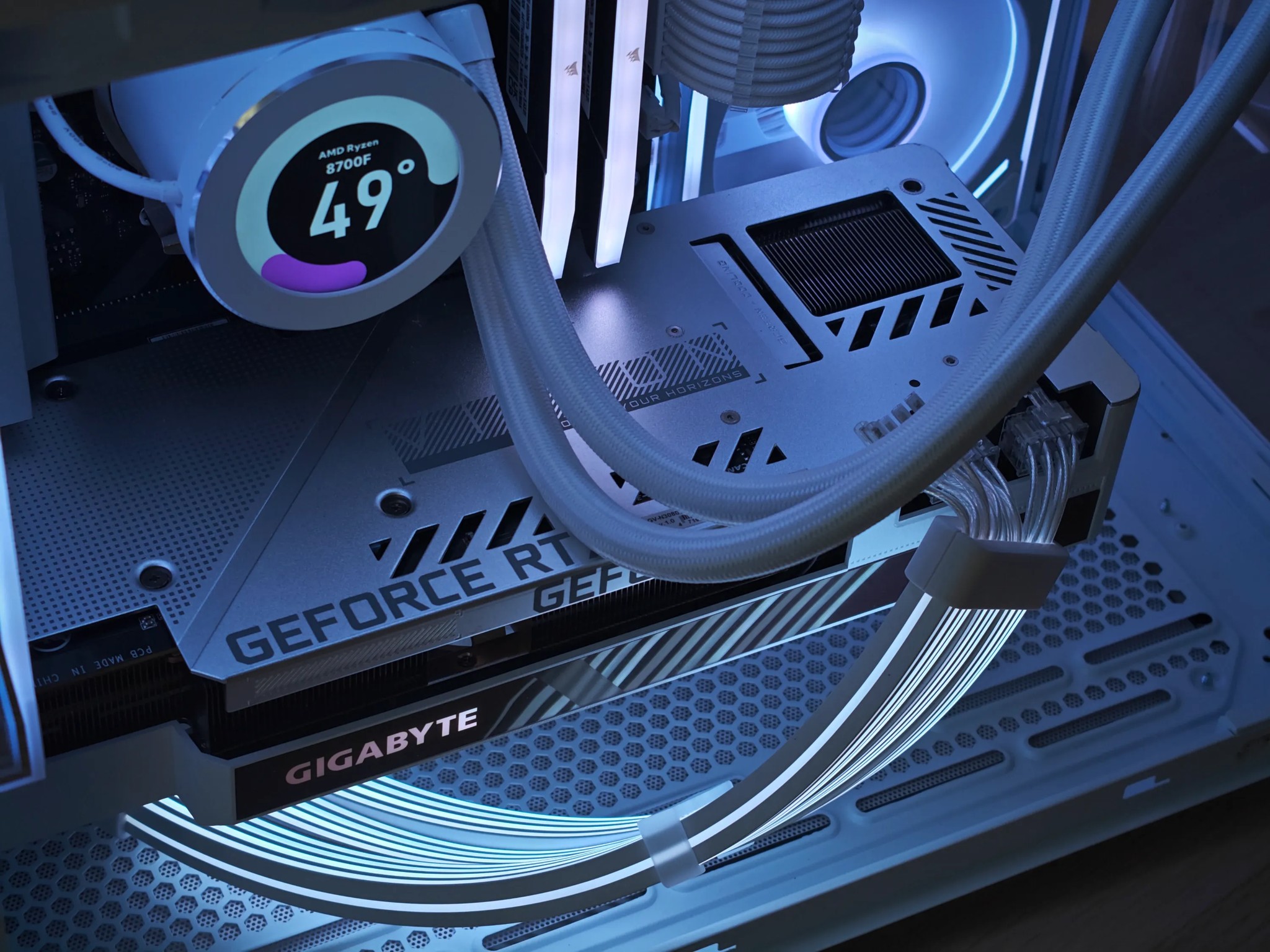 RTX 3080, Ryzen 7 7800X3D, 32GB DDR5, Customizable 2.1" LCD | 1440P/4K Gaming PC