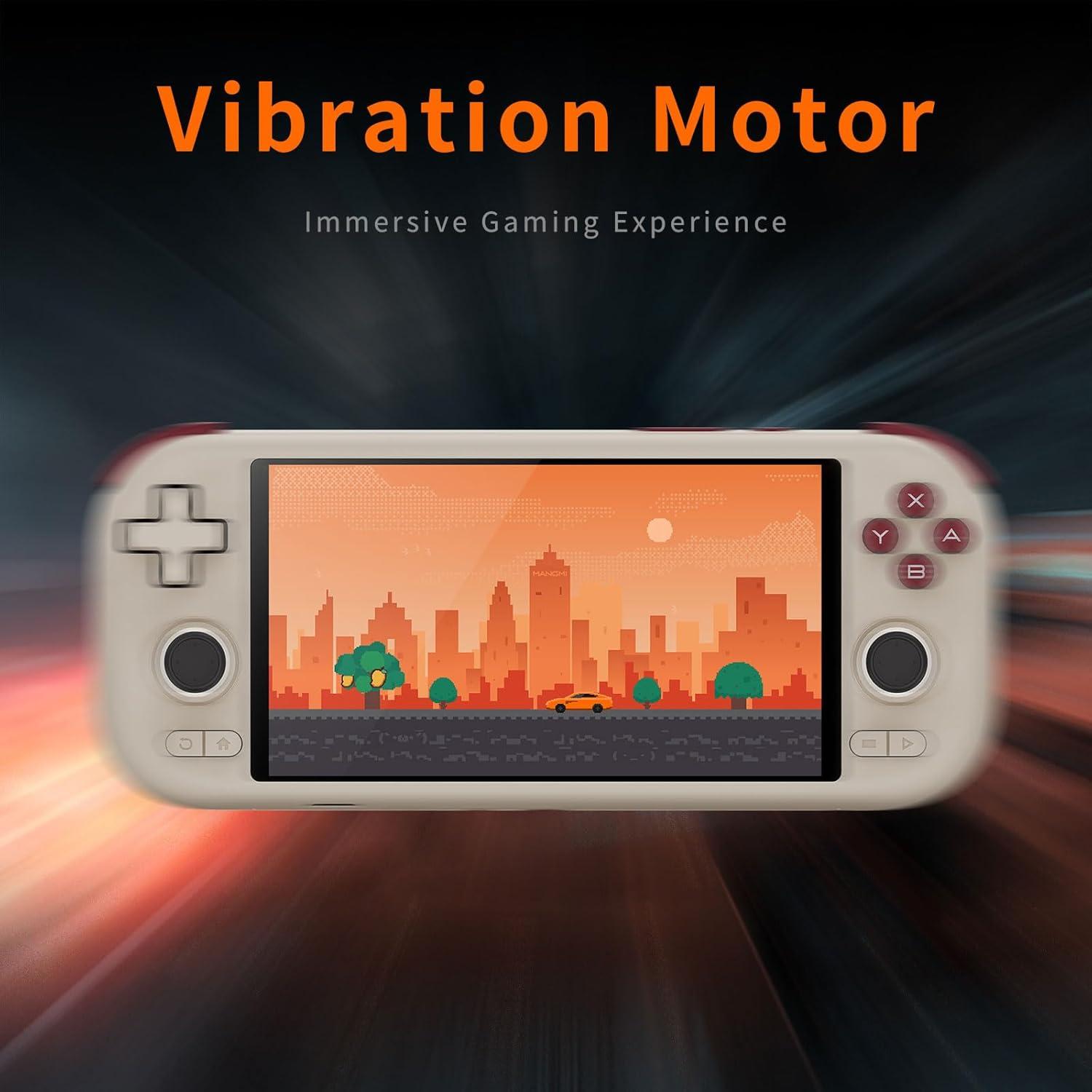 Mangmi Air X Game Console,5.5 Inch IPS LCD Android 14 System and 5000mAh Battery Video Games Console
