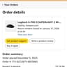 Like New Logitech Pro X Superlight 2 Mouse Wireless