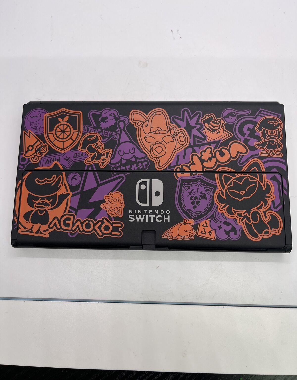 Nintendo Switch (OLED Model) HEG-001 Pokémon Scarlet & Violet Edition - 64GB...