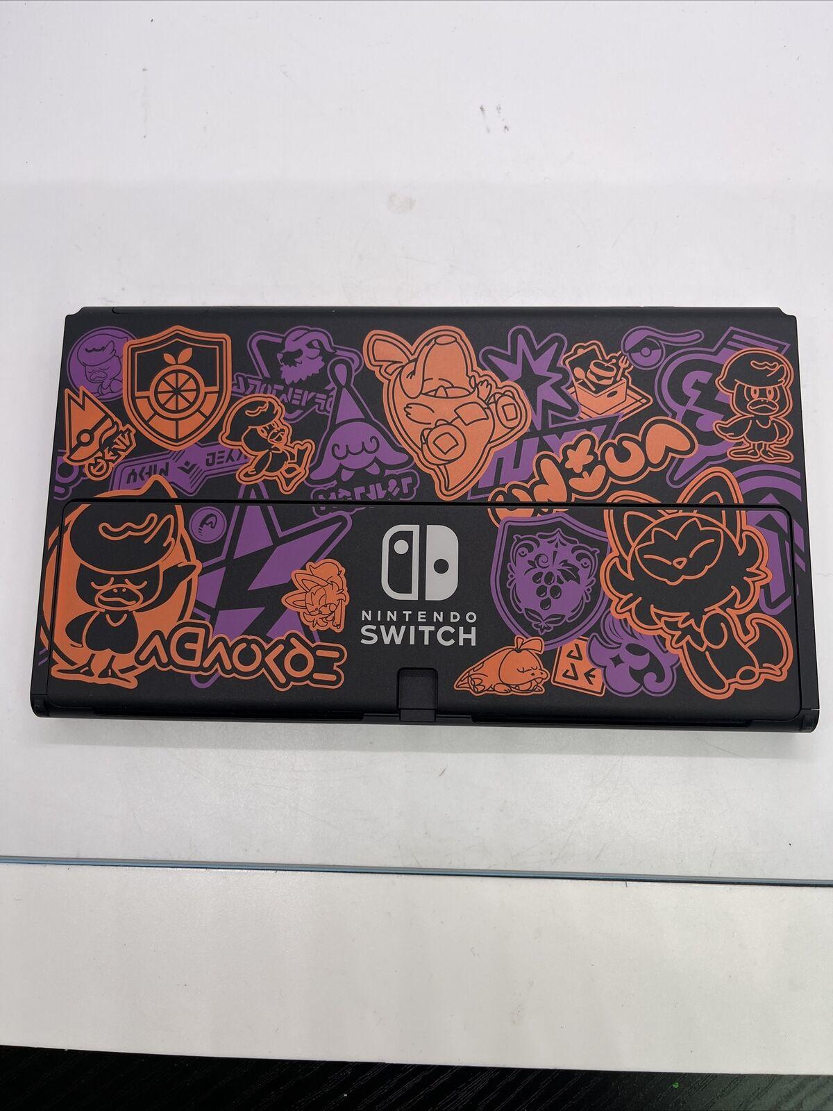 Nintendo Switch (OLED Model) HEG-001 Pokémon Scarlet & Violet Edition - 64GB...