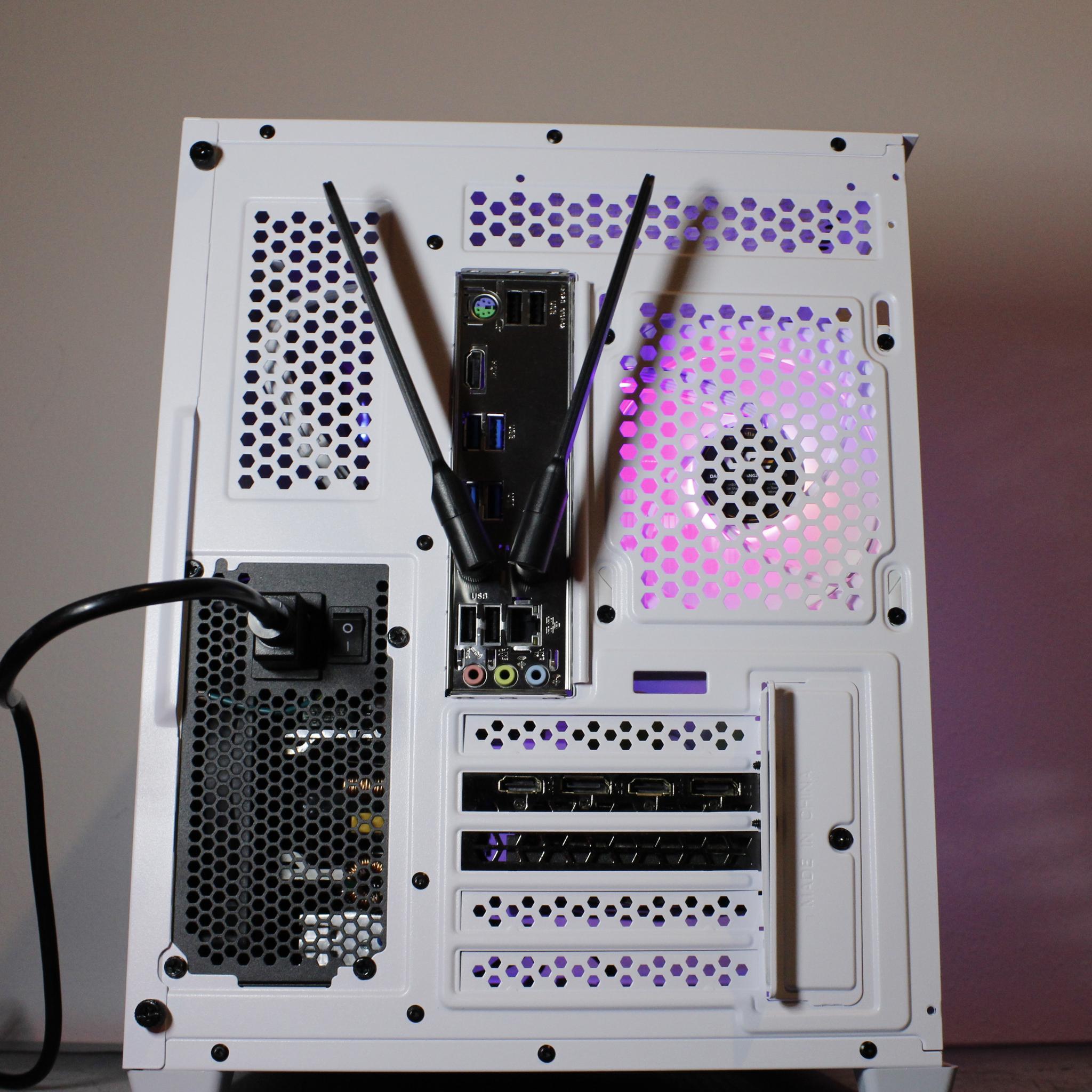 🐢🦖🌿Bulbasaur🌿🐢🦖 White Gaming PC [RTX 3060ti][32GB RAM]