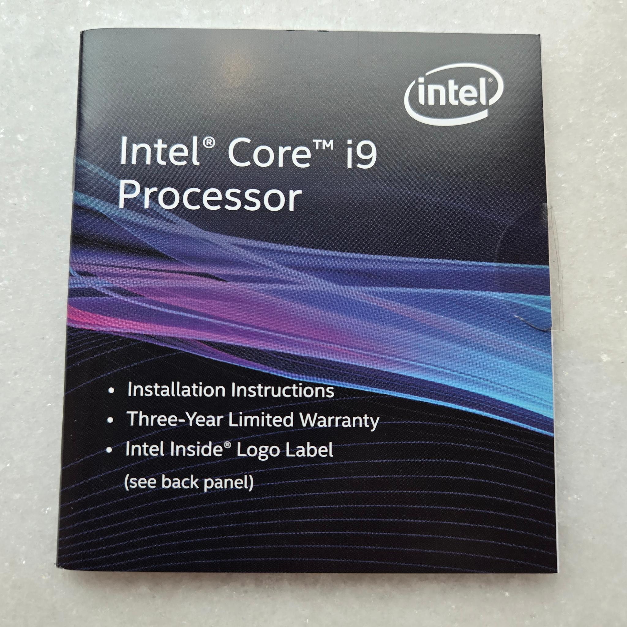 Intel i9 9900k