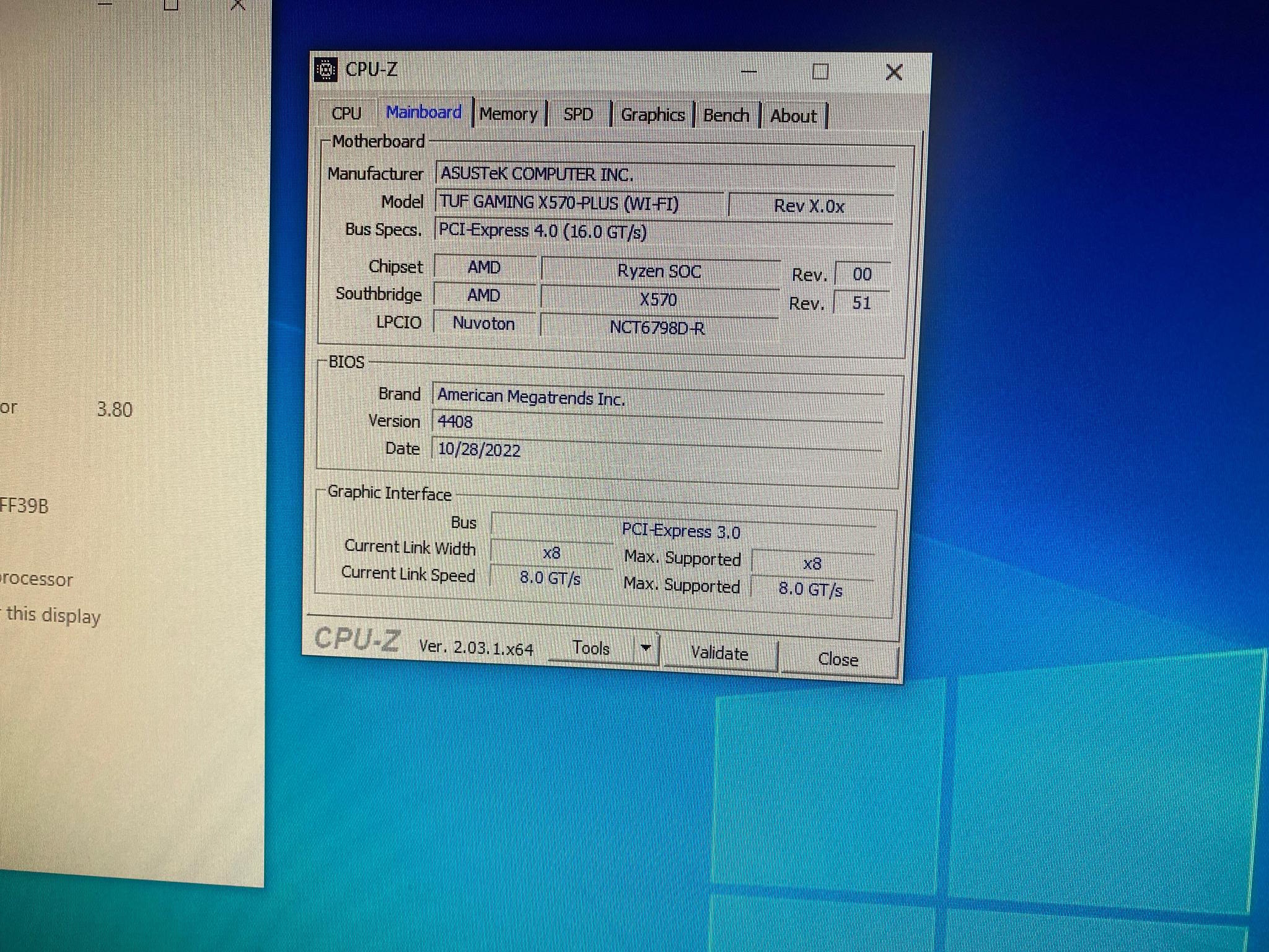 Asus TUF Gaming X570-PLUS WIFI