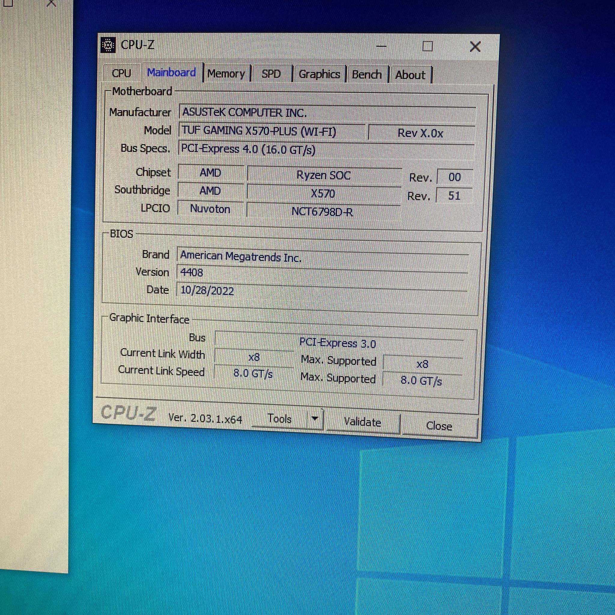 Asus TUF Gaming X570-PLUS WIFI